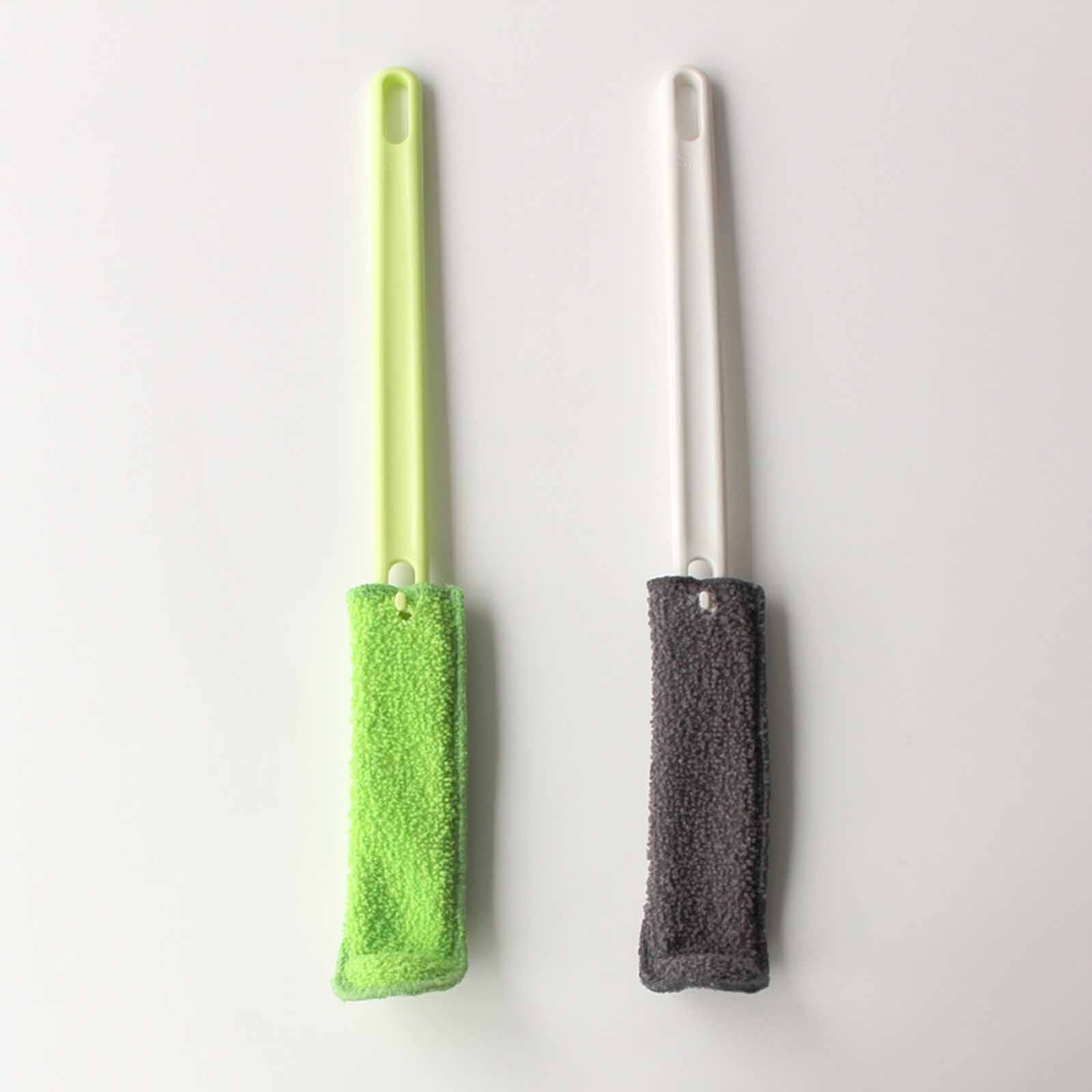 MARNA Bottle Sponge W/13.9" Handle (46x353x40mm) - Grey K476-GY-image 2