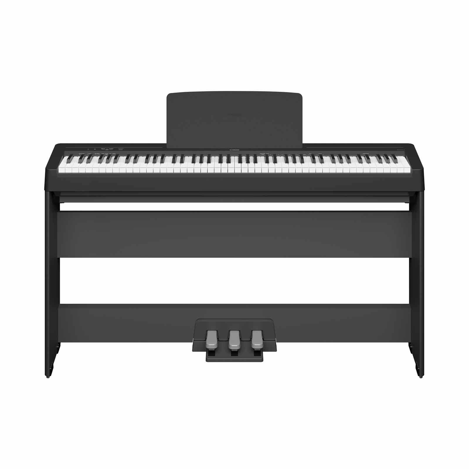 YAMAHA Digital Piano P-145bt(black) Set With Stand L-100b, Pedal Unit Lp-5a And Adaptor Pa-150b P-145BT SET-image 1