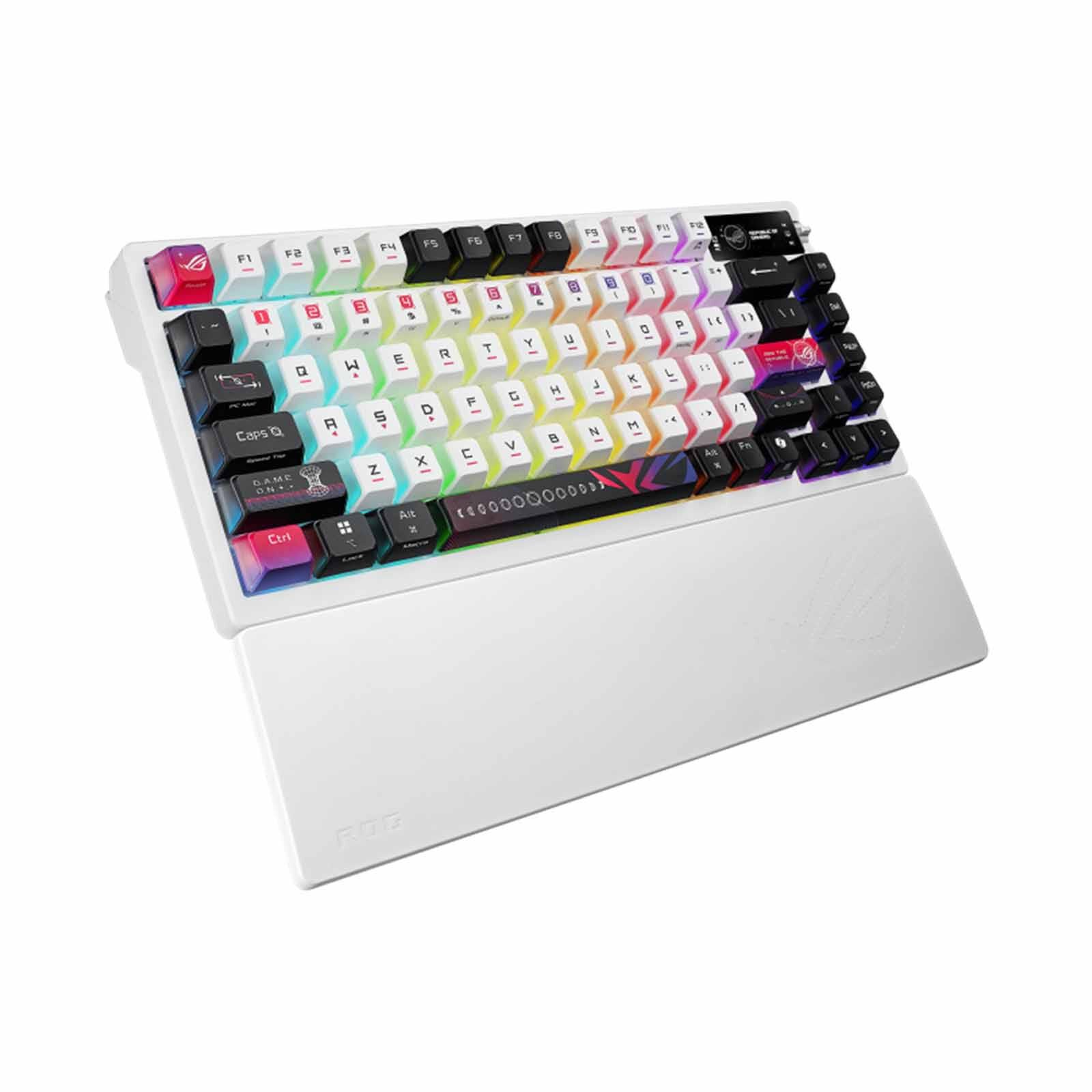 ASUS Rog Azoth X Nx Strom Wireless Custom Keyboard M704 - AZOTH X NX/SM (PBT)-image 8