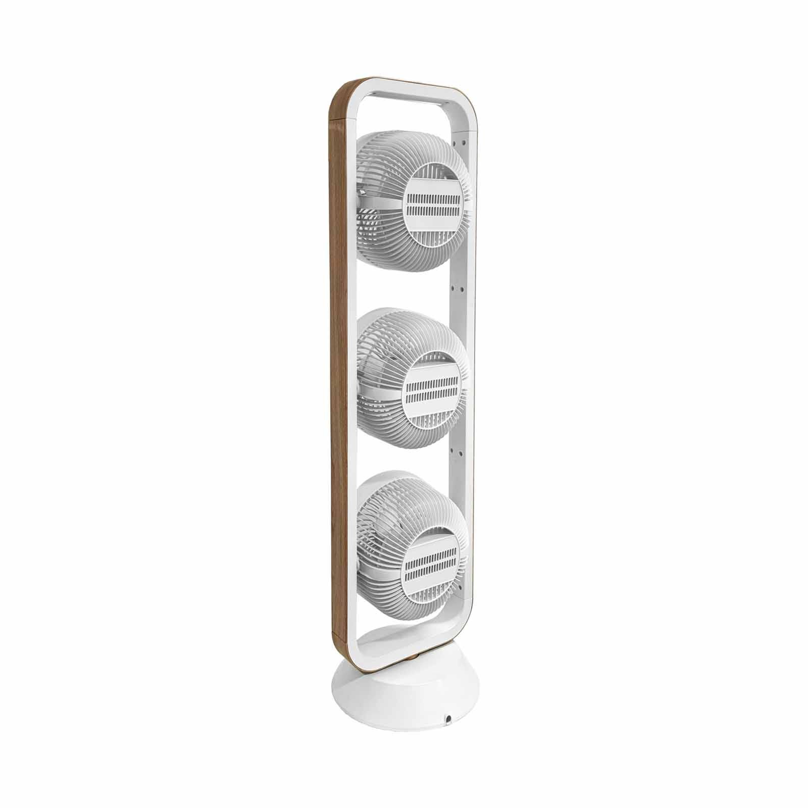 EUROPACE 9 In Trio Oscillating Stand Fan (white) EQQ7931S WHITE-image 3