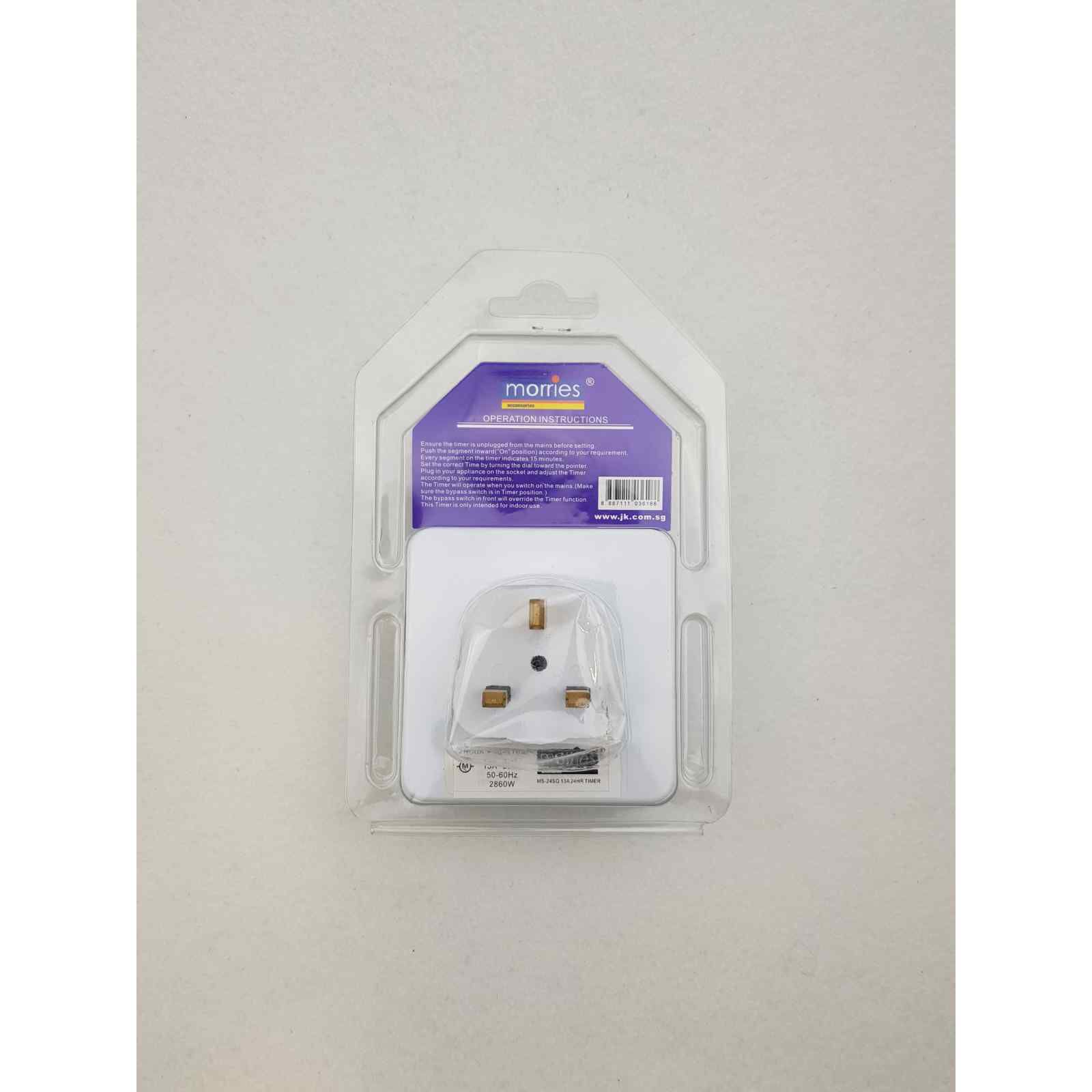 MORRIES 24hr 13a Timer MS-24SQ-image 2