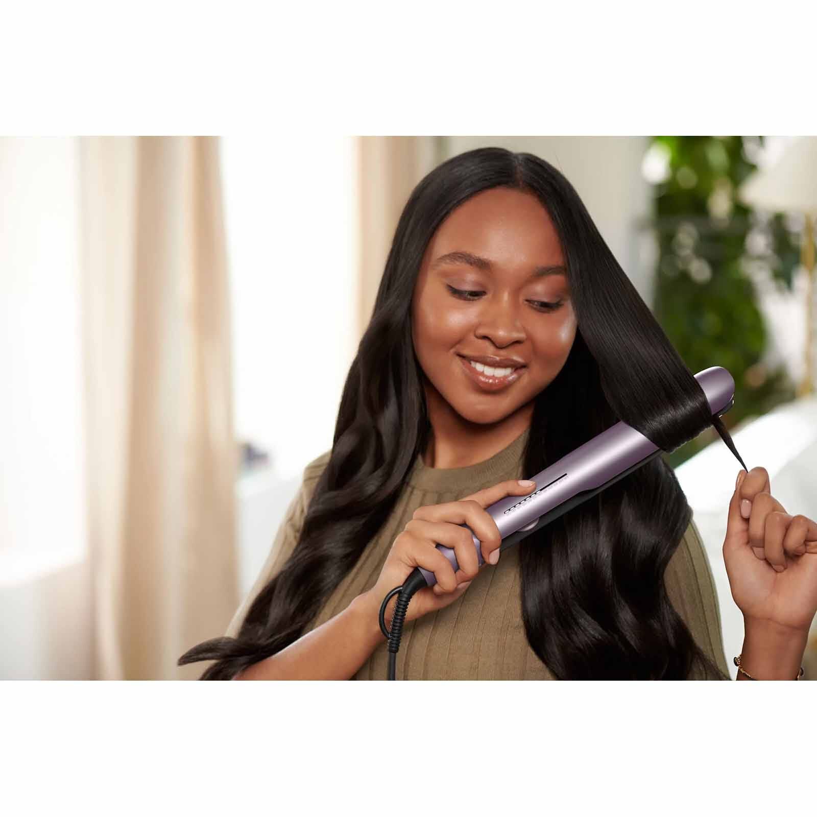 PHILIPS Series 5000 Straightener - Light Pink Metallic BHS530/00-image 3