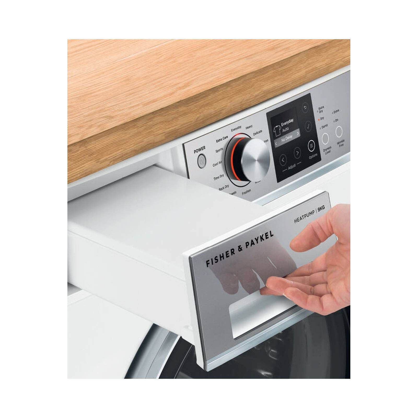 FISHER & P Heat Pump Dryer (9kg) DH9060C1-image 4