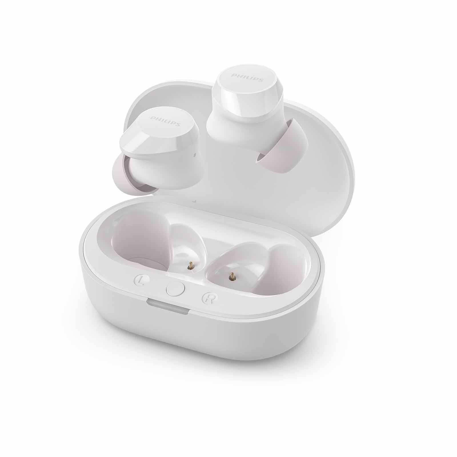PHILIPS True Wireless In-ear Headphones White TAT1209WT/97-image 2