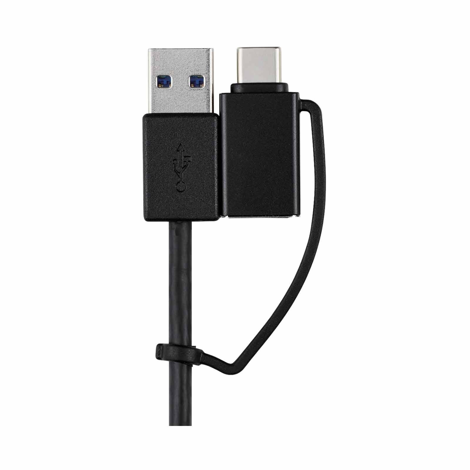 ELECOM Usb C/a 4ports 3.1(gen 1) Hub Blk U3H-CA4004BBK-image 3