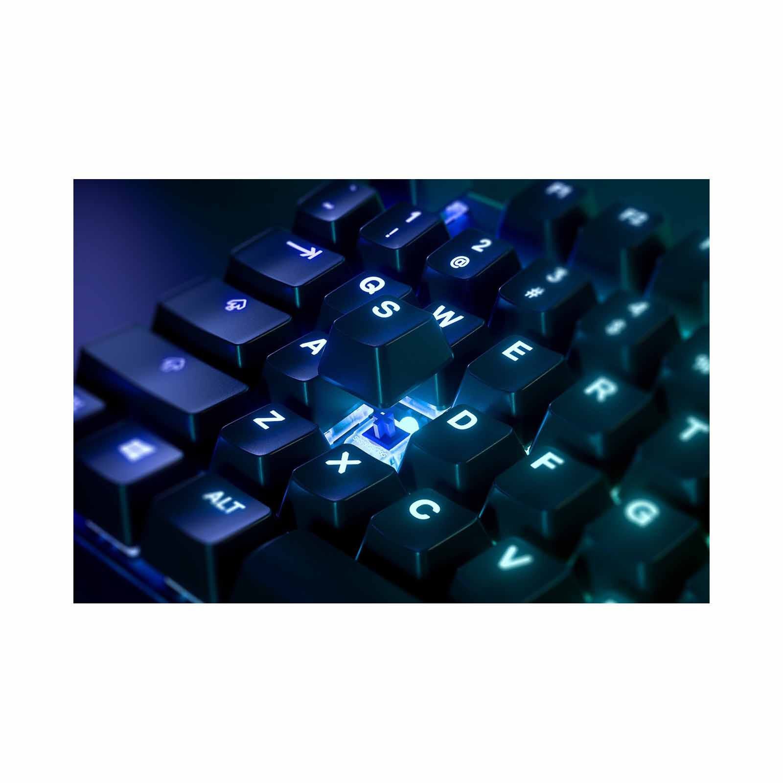 STEELSERIE Us Gaming Keyboard Blue Switch APEX 7 RGB-image 3