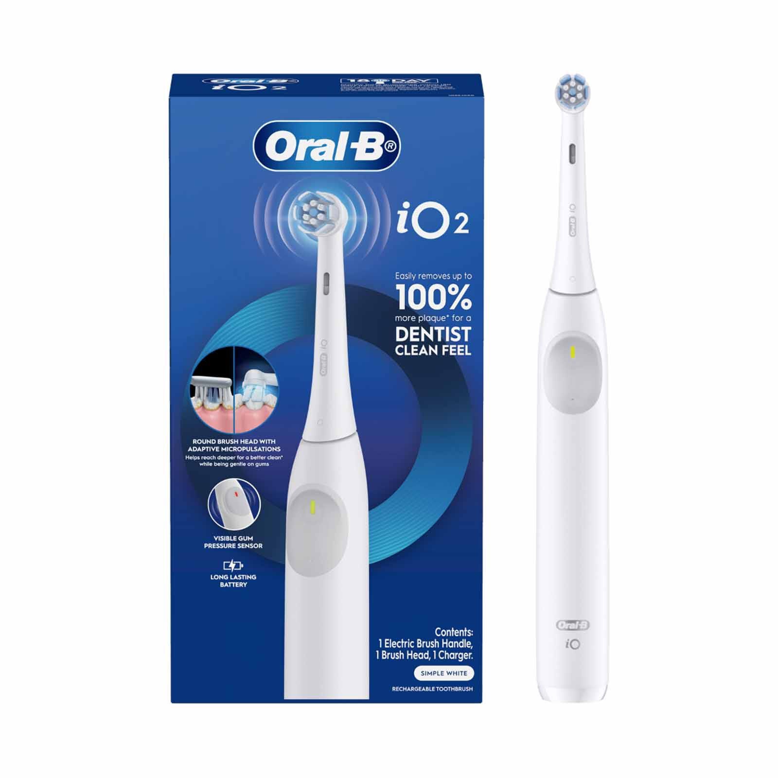ORAL-B Io Series Electric Toothbrushes - White IO 2 - WHITE-image 6