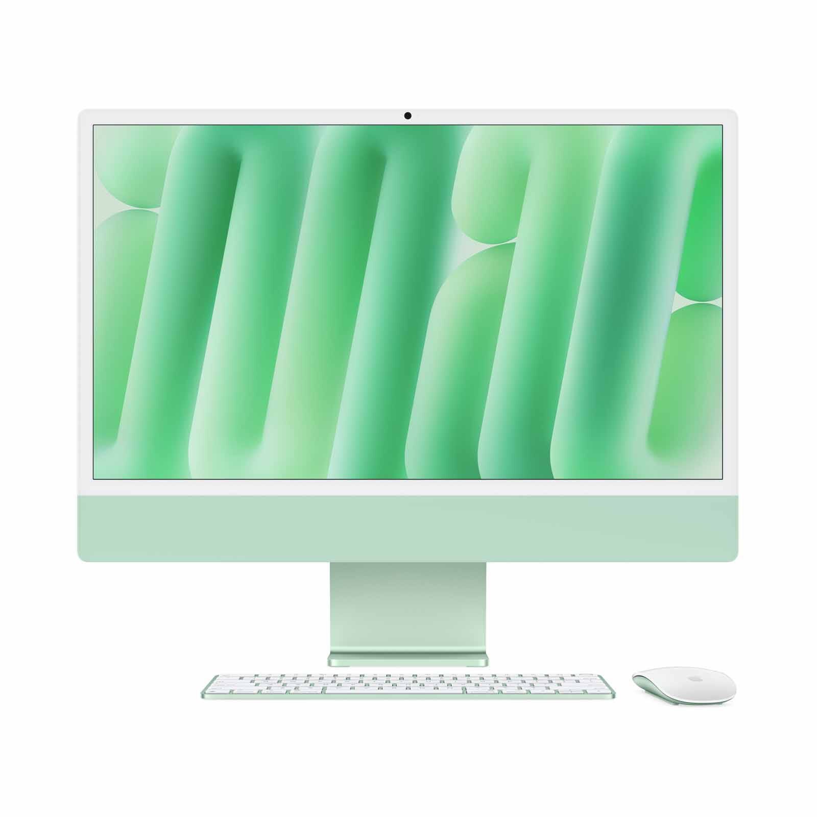 APPLE 24-inch Imac Apple M4 Chip With 10-core Cpu And 10-core Gpu, 16gb, 256gb Ssd - Green MWUY3ZP/A-image 1