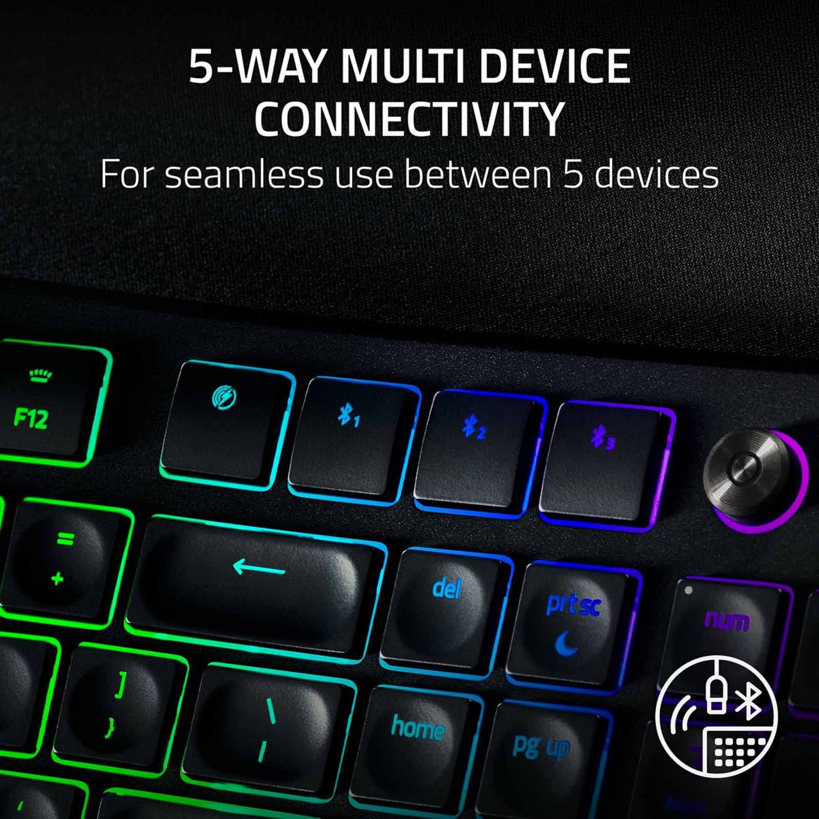 RAZER Pro Type Ergo - Wireless Split Ergonomic Rgb Keyboard RZ03-05440100-R3M1-image 10