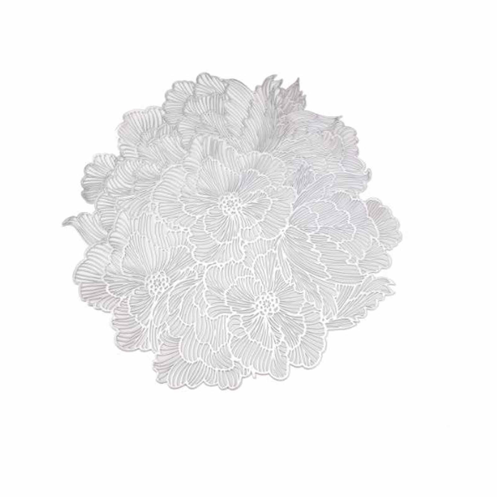 UB-1780 Placemat L38xw38cm, Silver 1780ZJ-ST063TJ-1MY