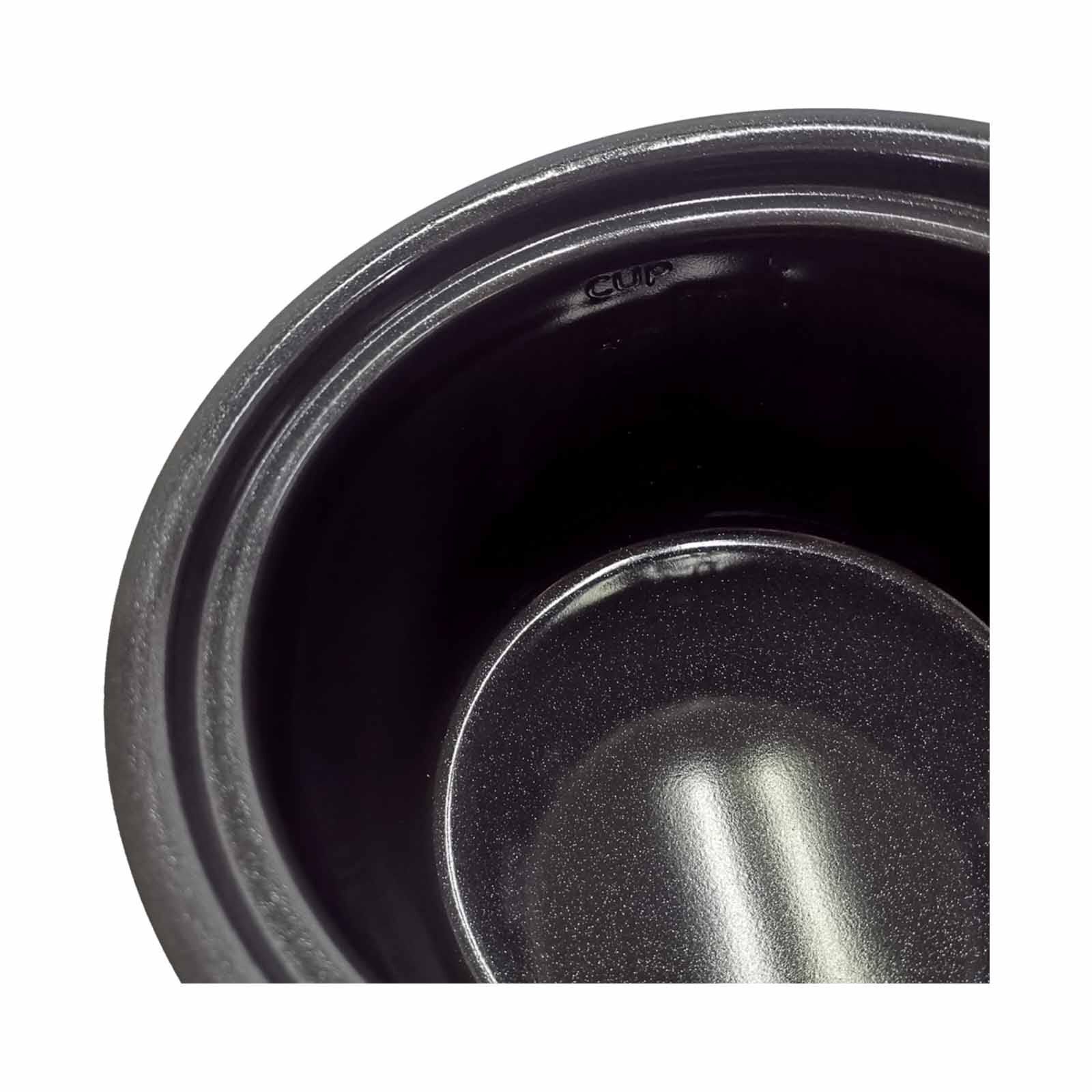 LA GOURMET 2.0l Healthy Rice Cooker - Coal Black LGELRC410764-image 9