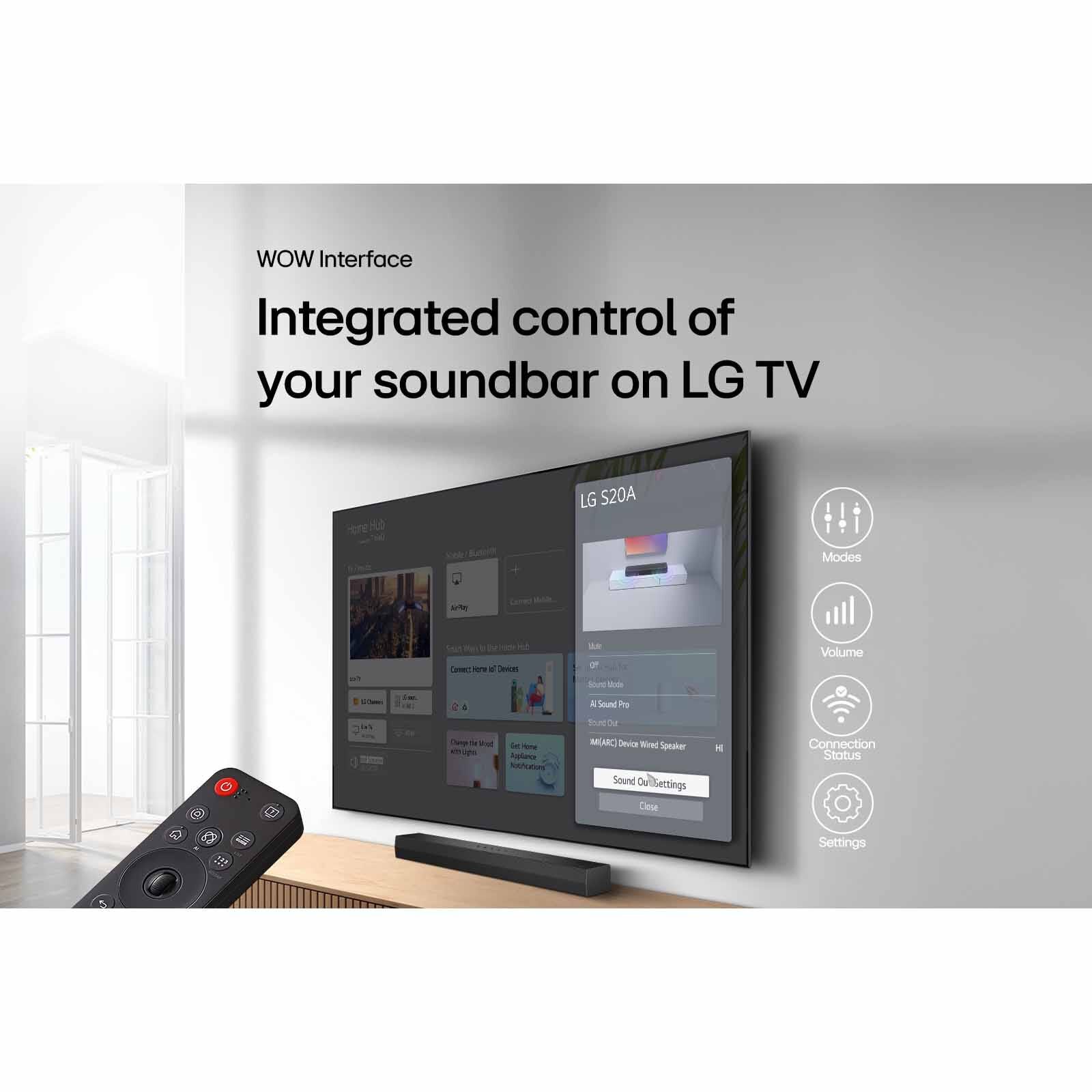 LG 2.0 Ch Soundbar S20ACSGPLLK-image 11