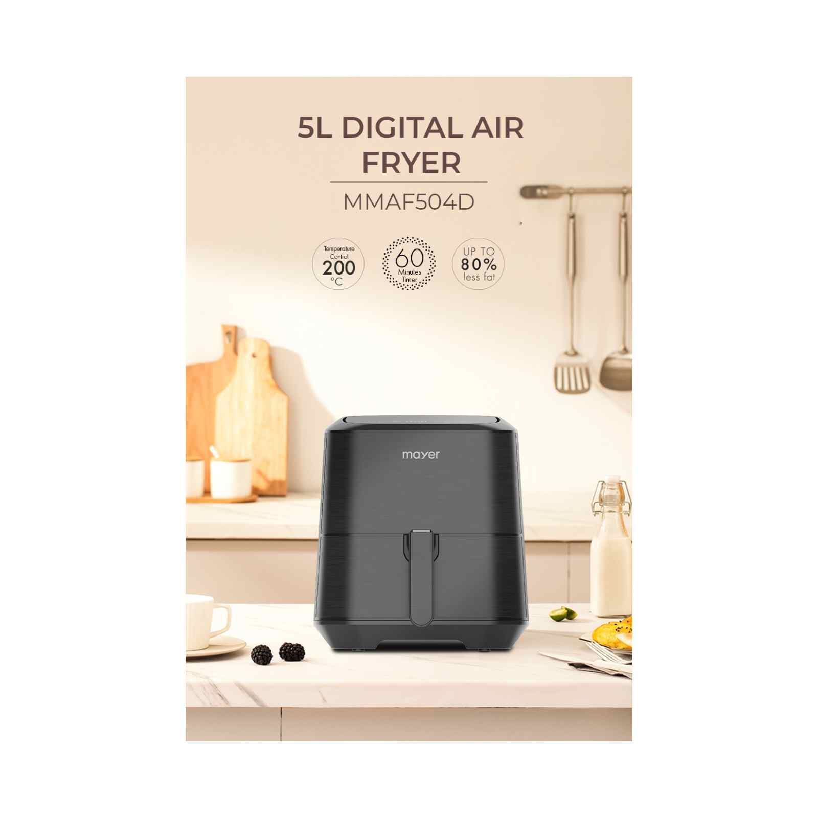MAYER Digital Air Fryer (5.0l) MMAF504D-image 4