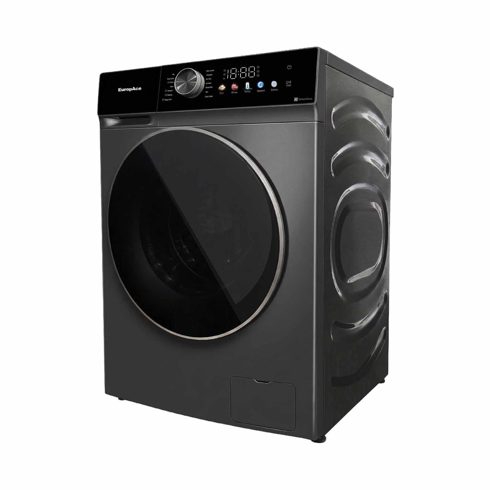 EUROPACE Front Load Steam Washer/dryer (10kg/7kg) - Dark Grey EWD8107DGY-image 3