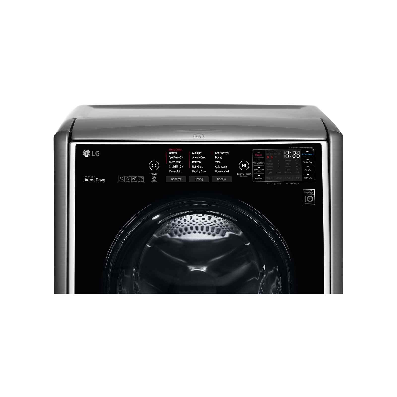 LG Front Load Washer And Dryer (21kg/12kg) F2721HTWV-image 13