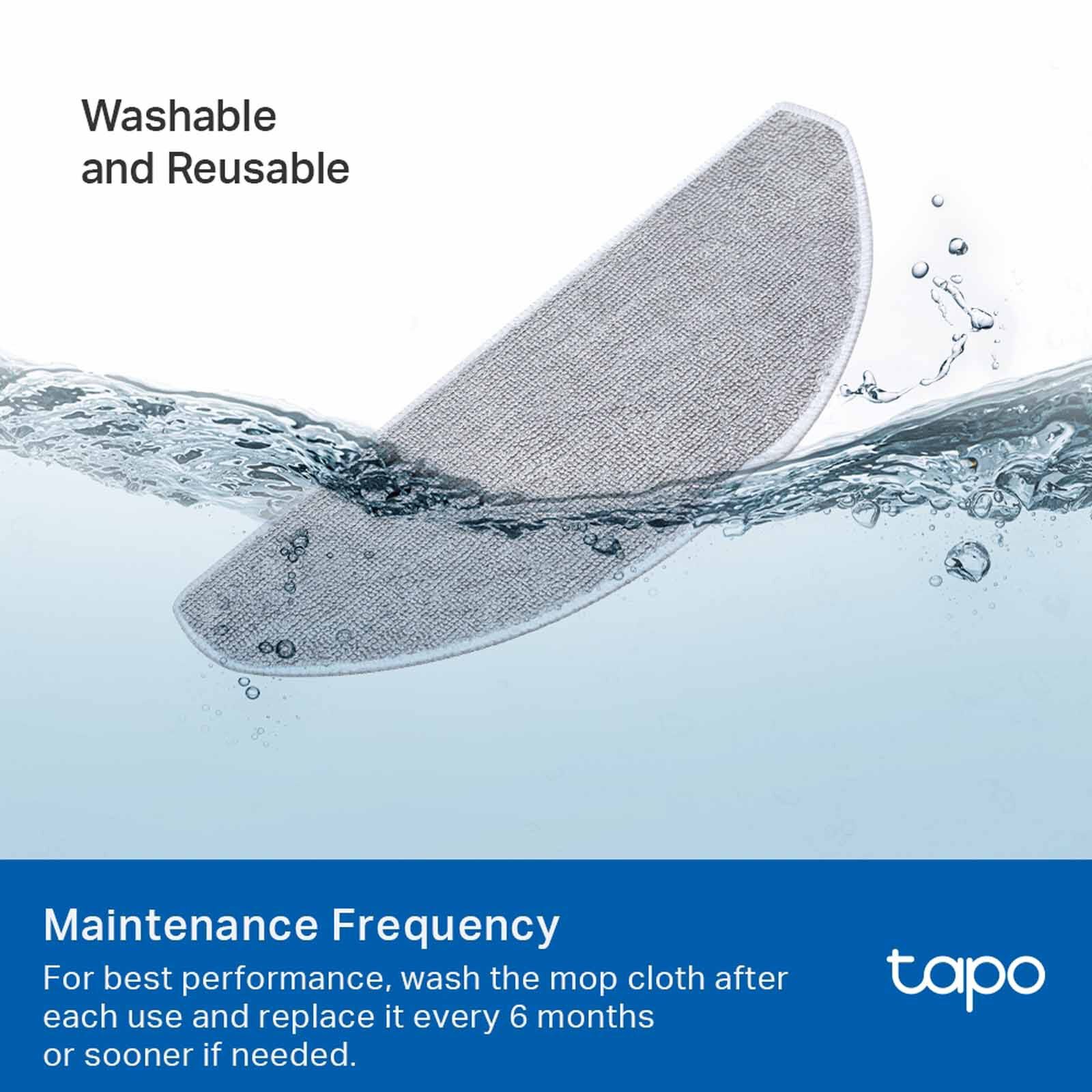 TP LINK Robot Vacuum Washable Mop Cloth TPL-TAPO RVA301-image 2