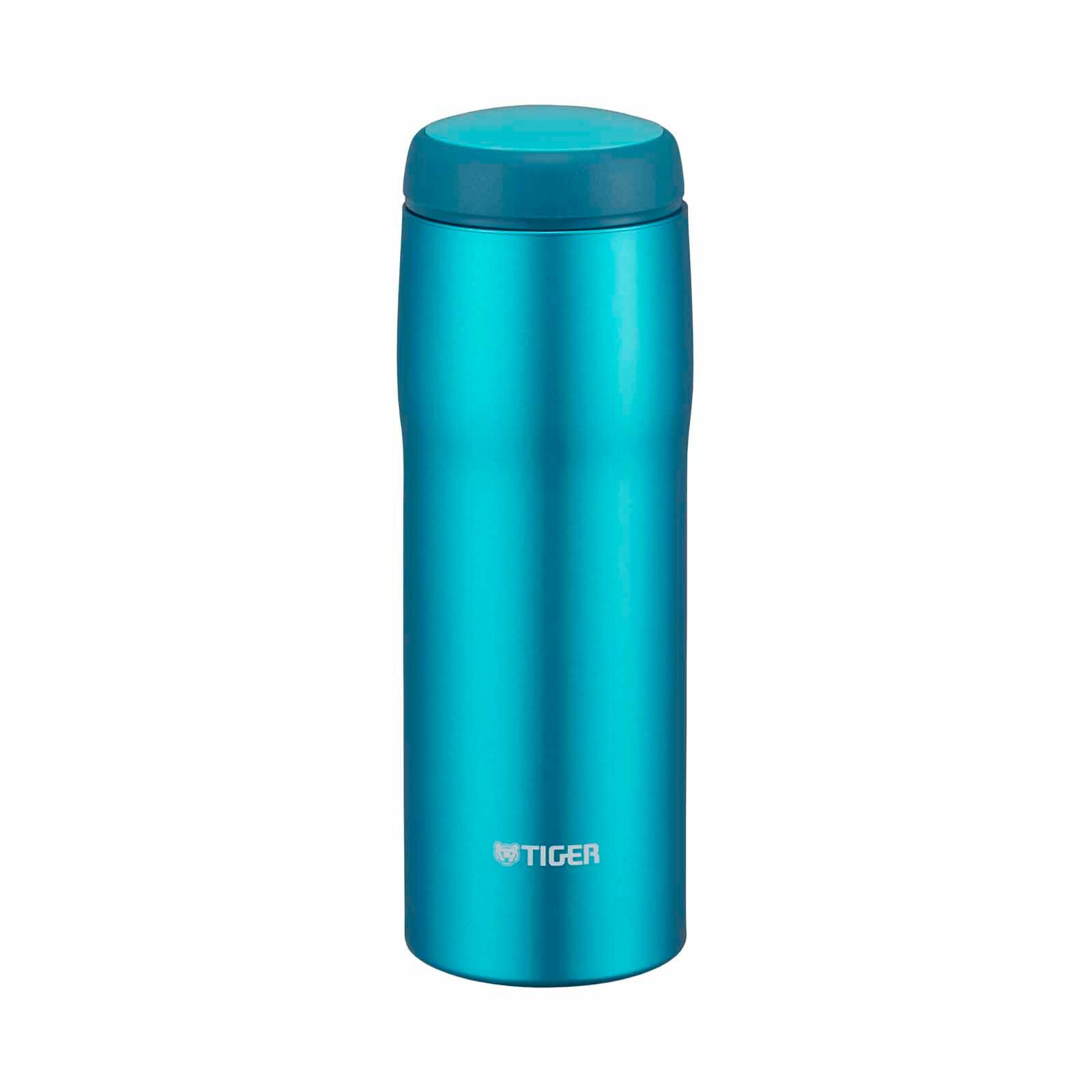 TIGER 0.48lt Stainless Steel Screw Lid Bottle (bright Blue) MJA-B048 (AB)