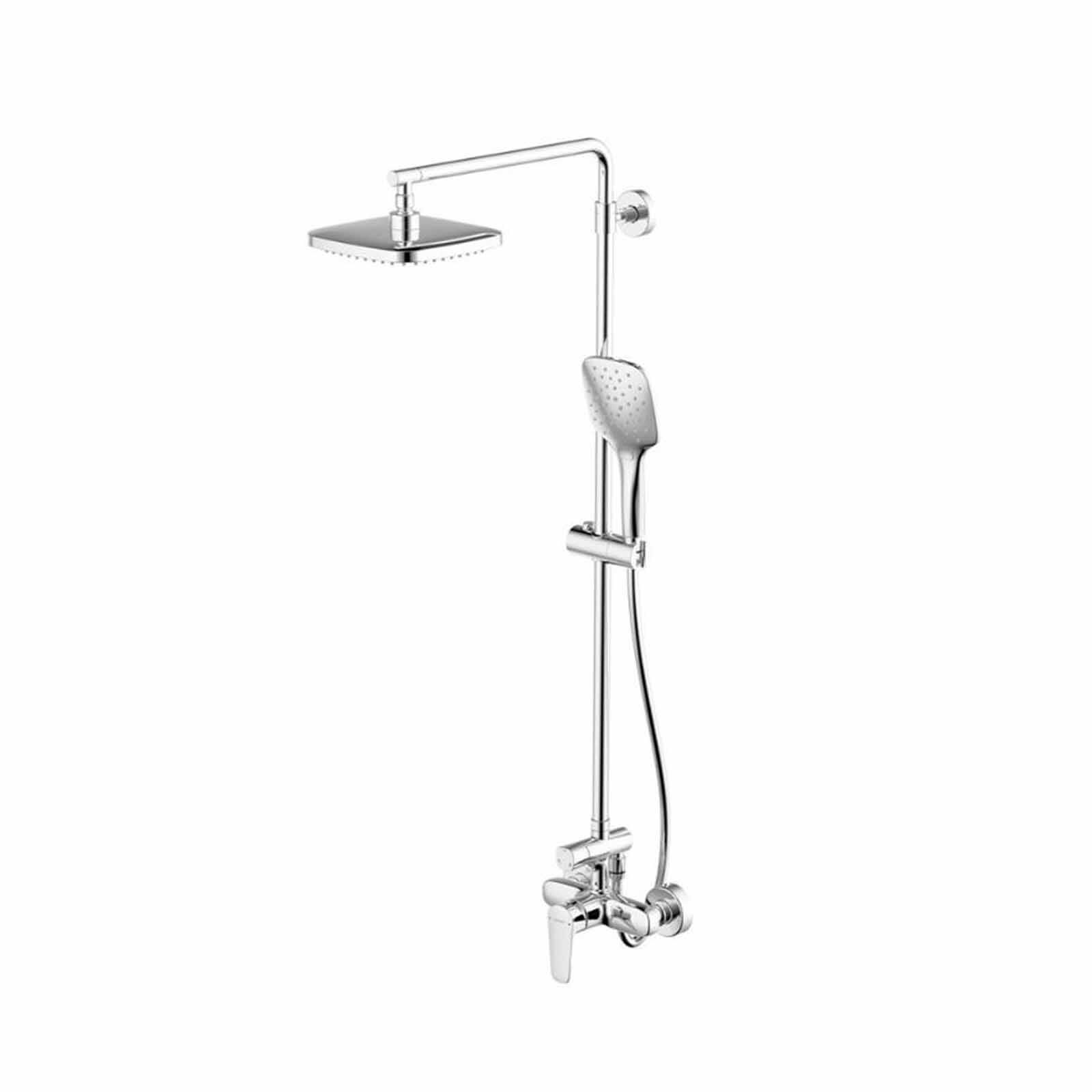 BRAVAT Bravat Source Single Lever Wall Mounted Shower Set - Exclude Installation F9173218CP-A-ENG-image 1