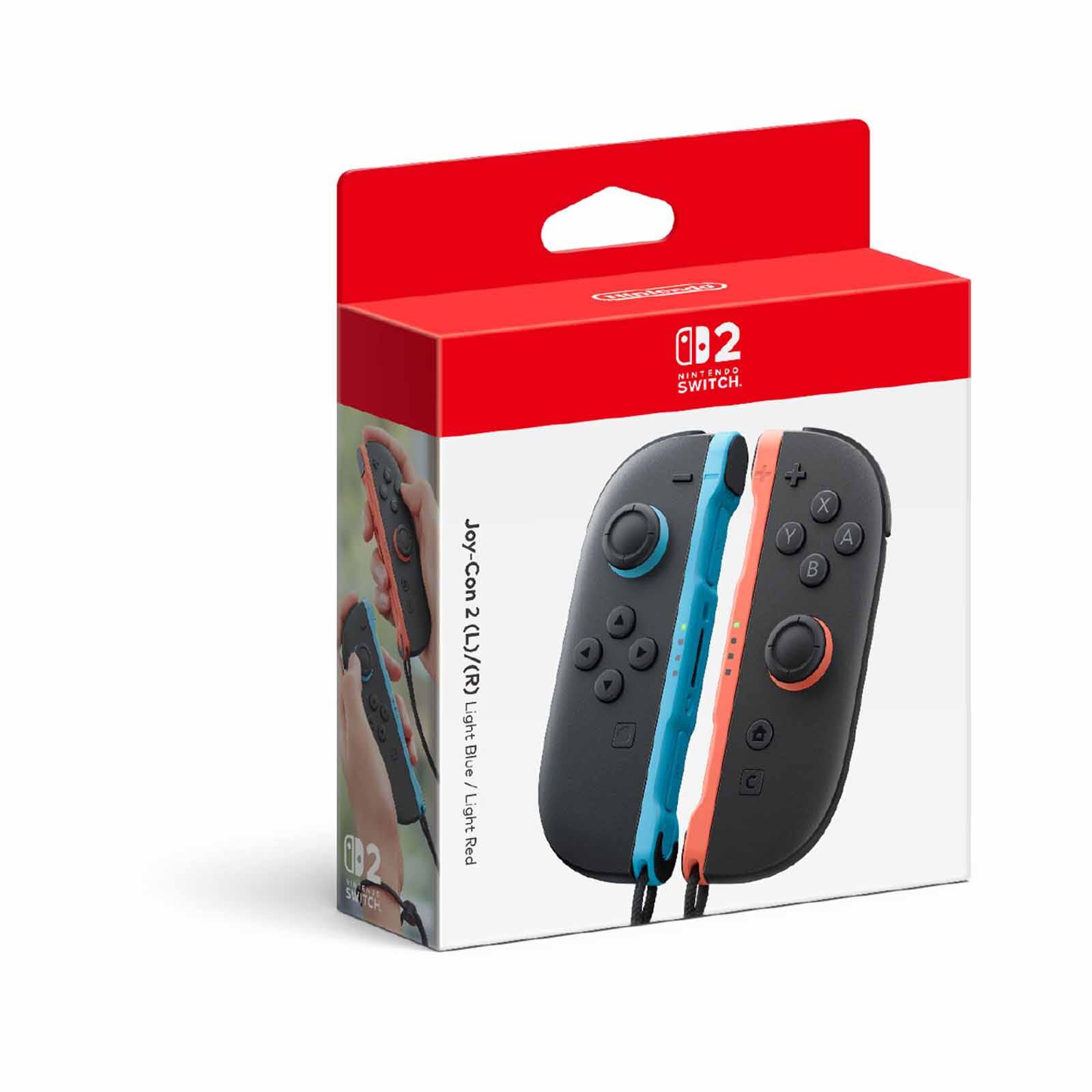 NINTENDO Joy-con 2 (l)/(r) Light Blue/light Red NTD-BEE-A-JAAAA-SEA-image null
