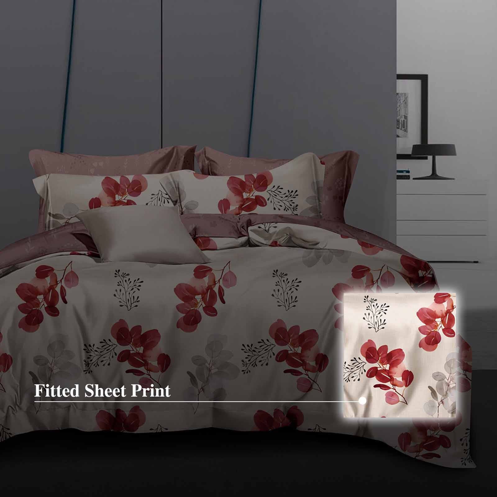 HILLCREST Hillcrest I 988tc Comfylux I Printed I Single Fitted Sheet Set I Splendor ( Oe ) 6830 I S I FS I SPLENDOR-image 2