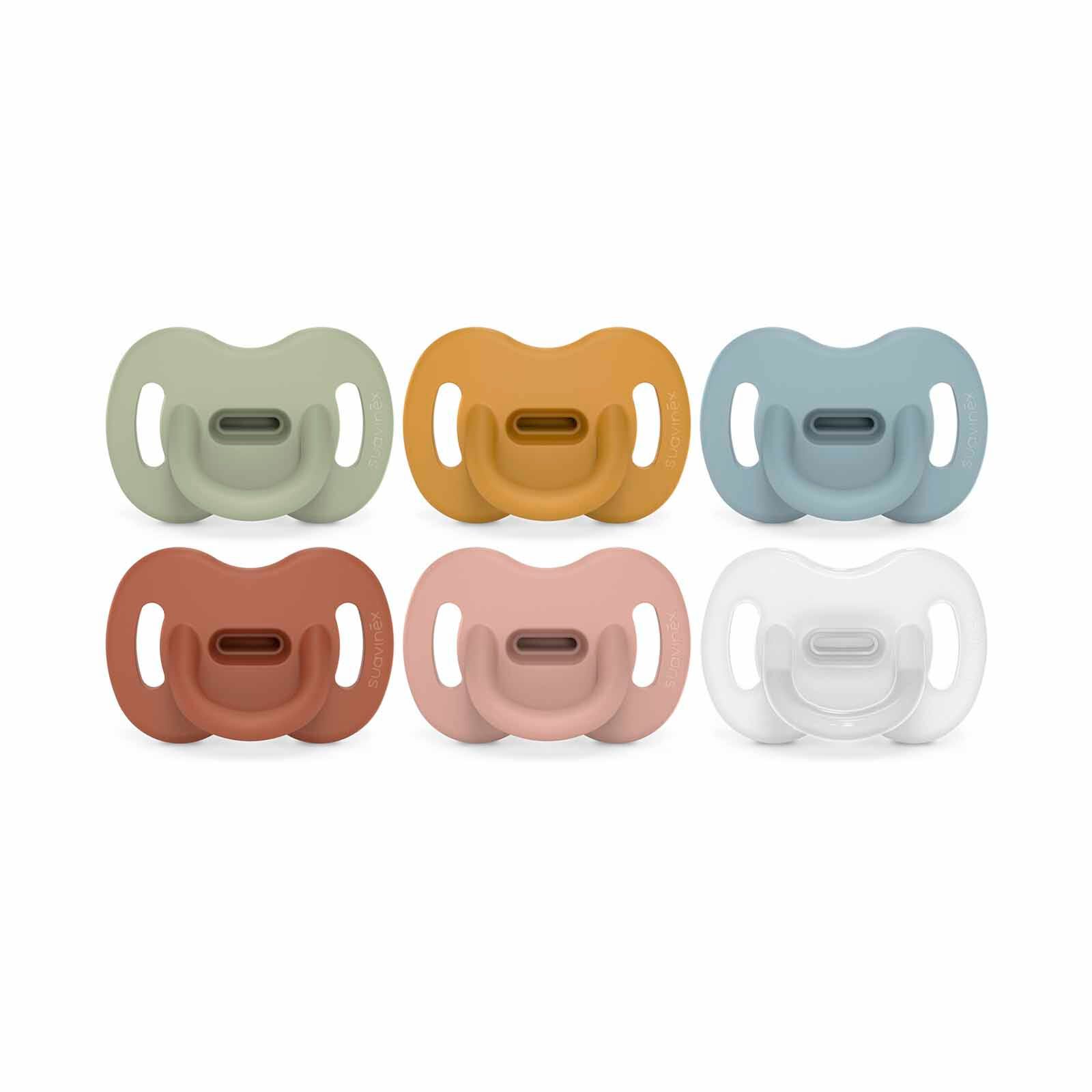 SUAVINEX All Silicone Soother With Sx Pro Physiological Teat 0-6m - Colour Essence Nude (online) SMOOTHIE ULTRA LIGHT-image 3