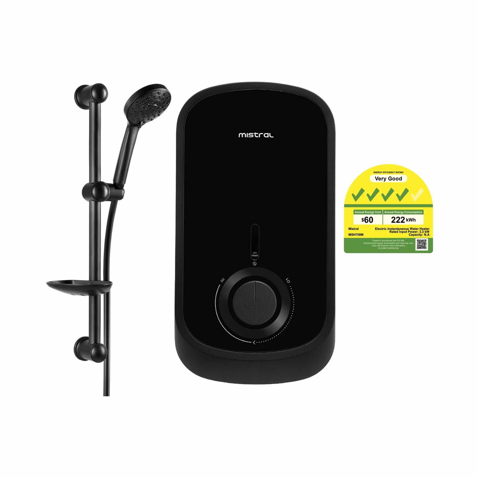 MISTRAL Instant Shower Heater MSH708M-image 3