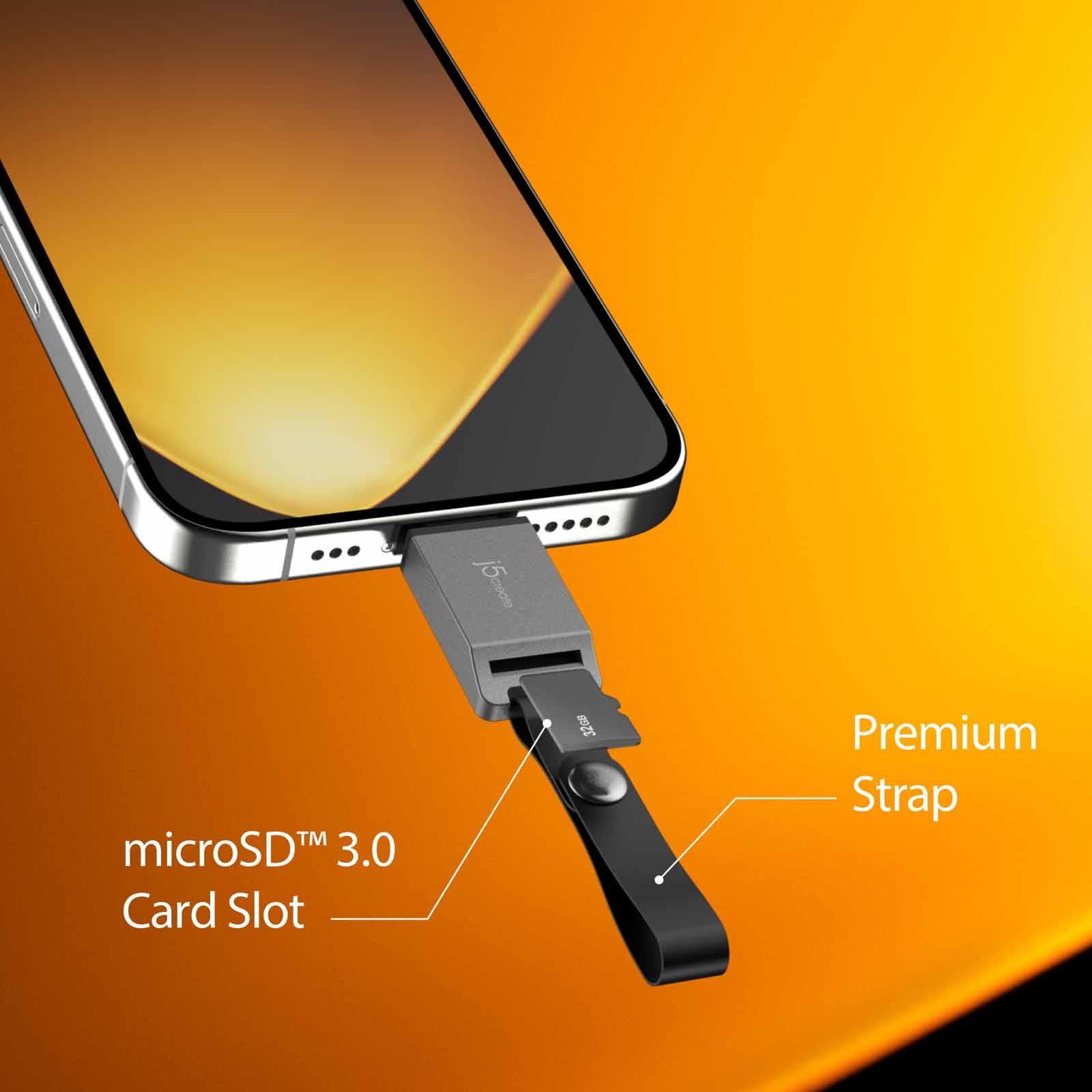J5CREATE Usb-c To Microsd Card Reader JCHSD31W-image 12