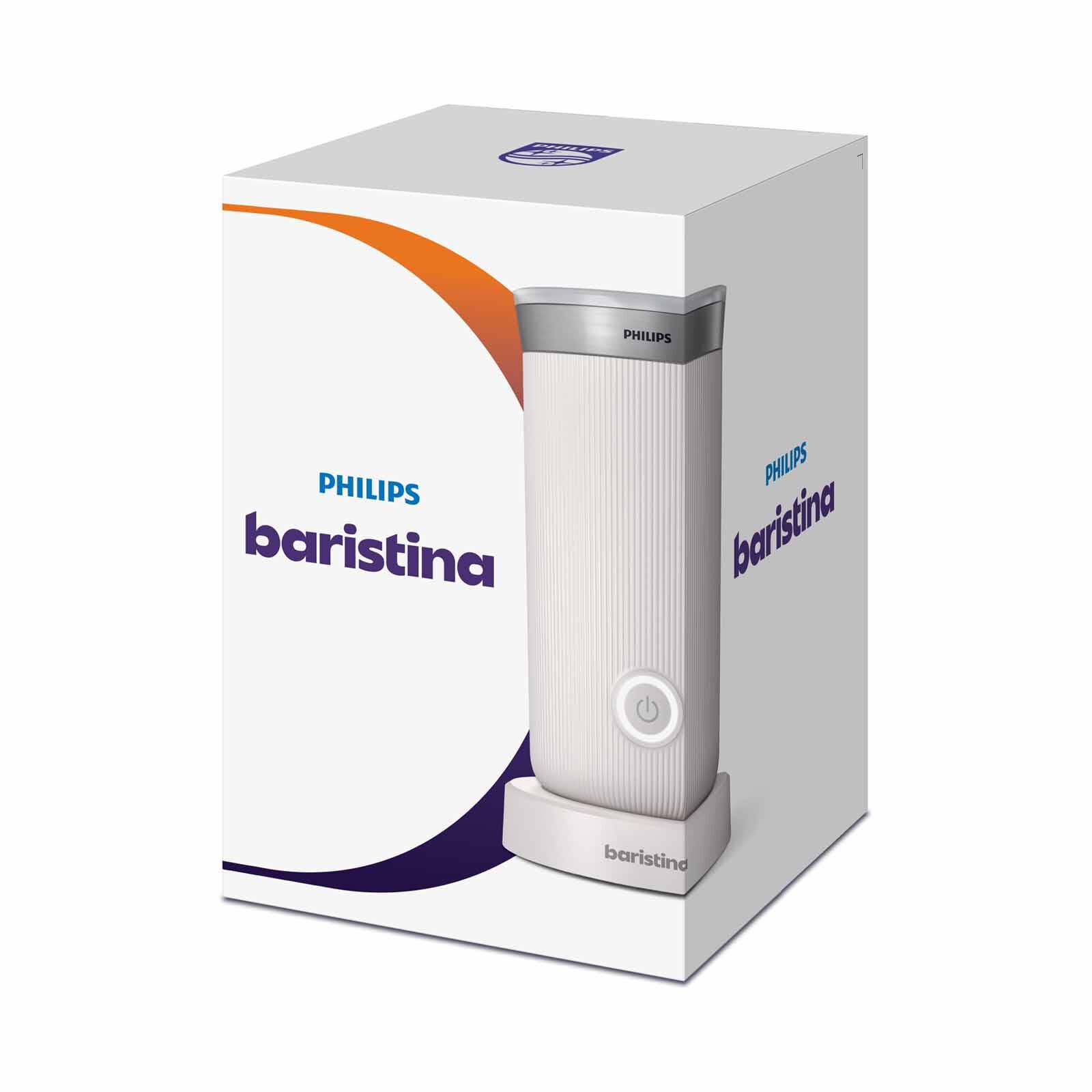 PHILIPS Baristina Milk Frother - Milky White BAR311/00-image 5