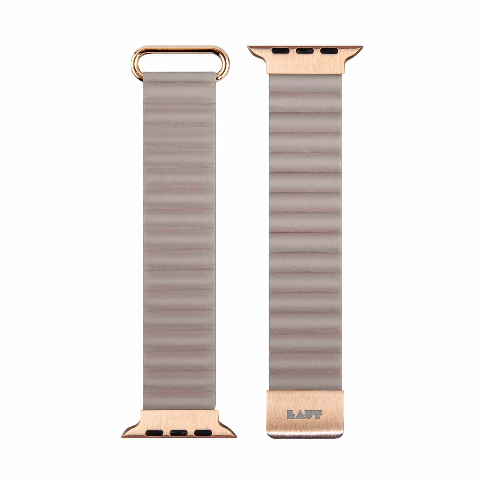 LAUT Novi Lux Apple Watch Strap (38/40/41mm) - Beige (bands Only) L_AWS_NL_BE