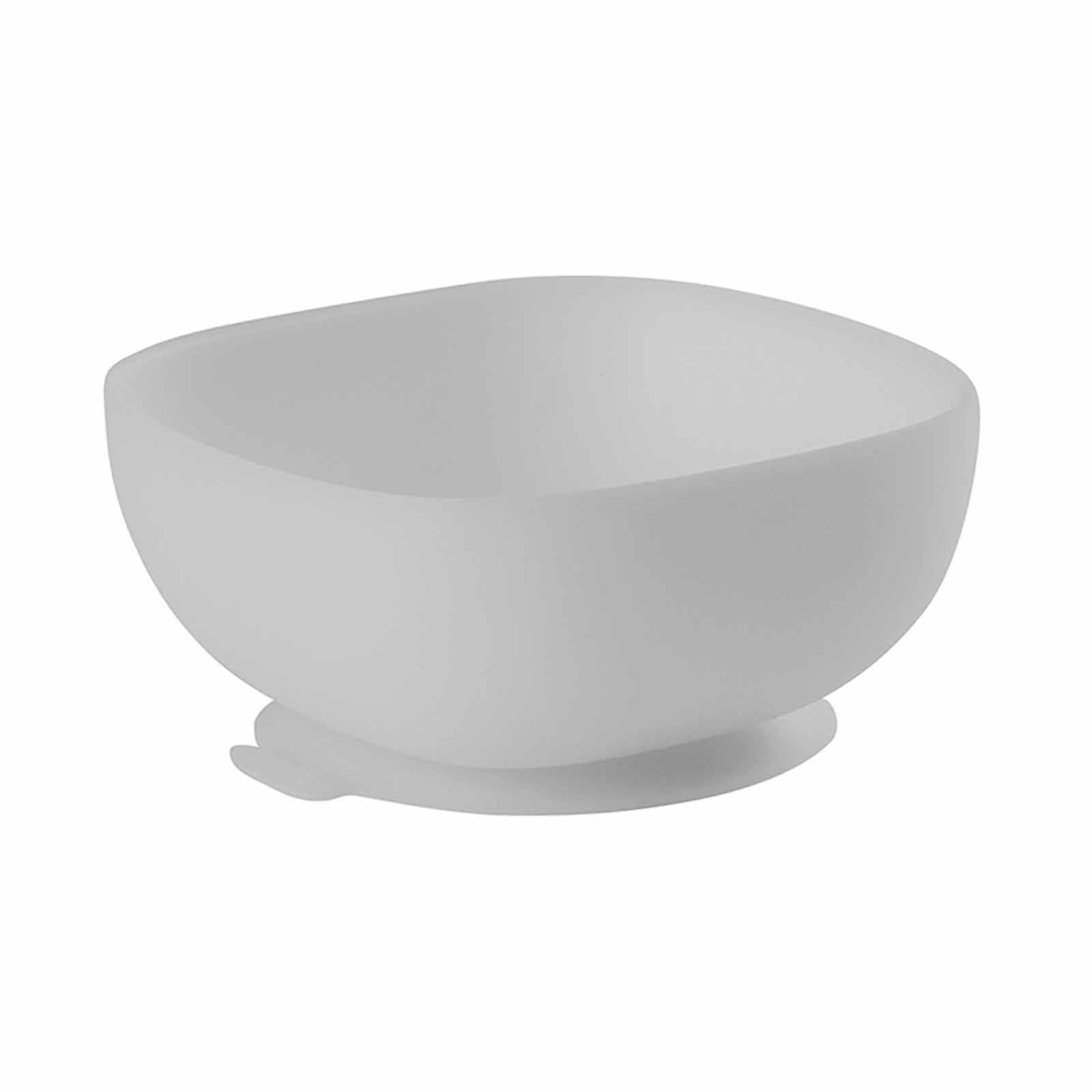 BEABA Suction Bowl - Grey (online) SILICONE-image 1