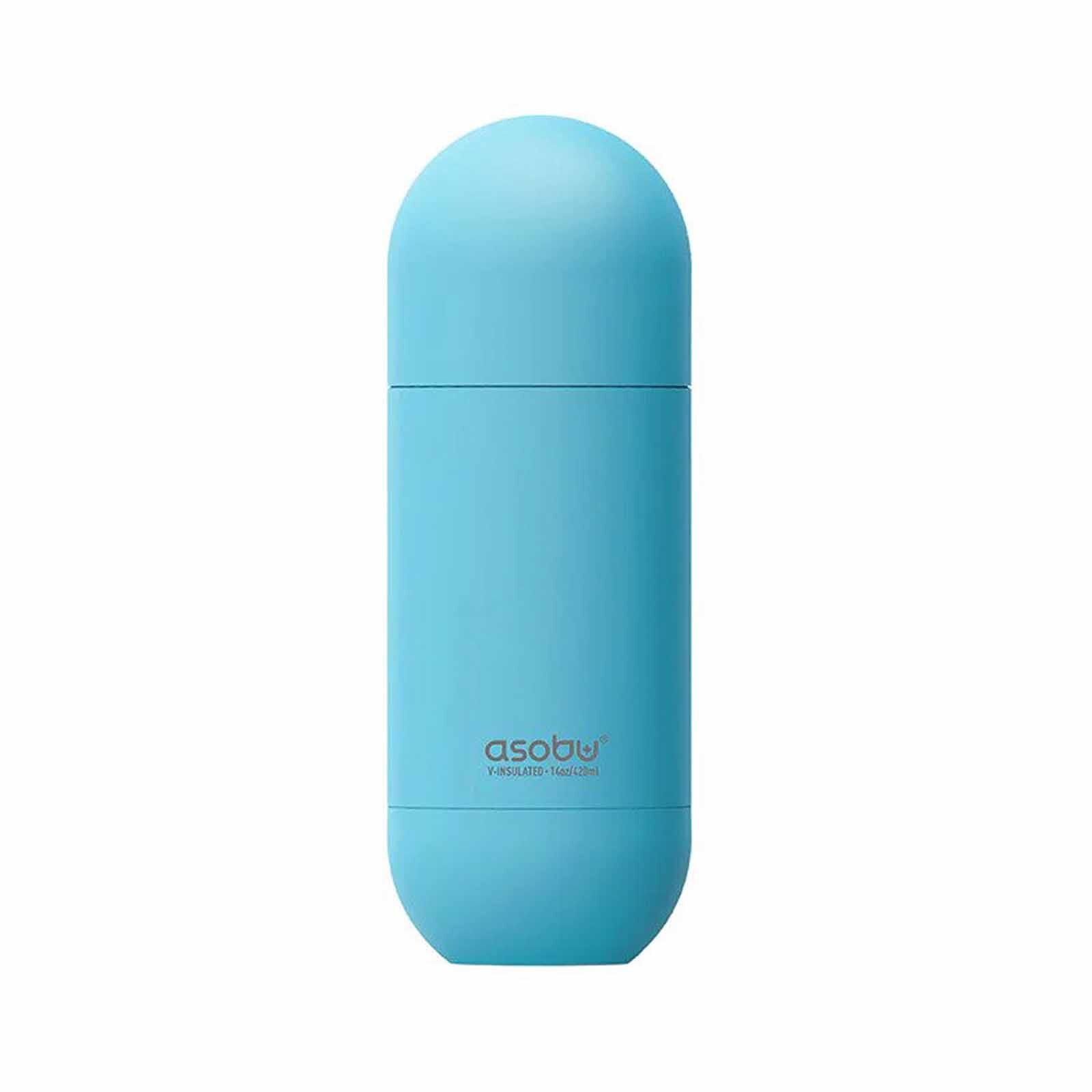 ASOBU Orb Water Bottle Blue 420ml ASBV30BL-image 1