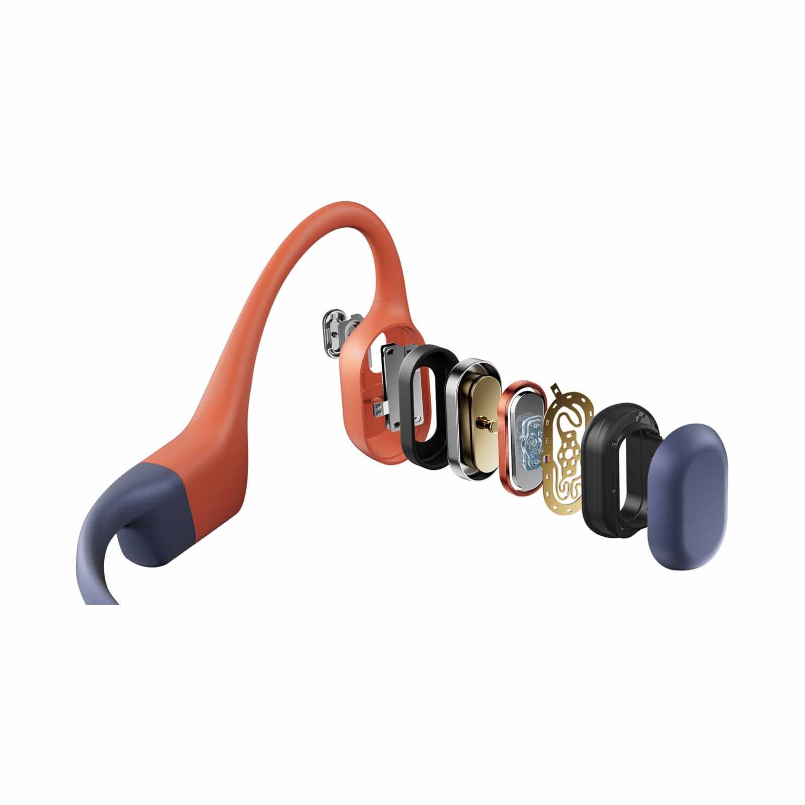 SHOKZ Openswim Pro Bone Conduction Headphone - Red S710-ST-RD-image 4