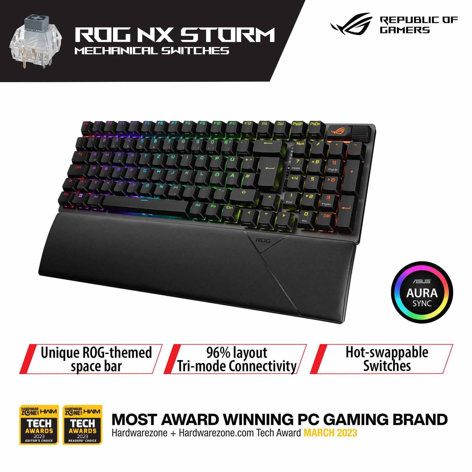 ASUS Rog Strix Scope Ii Nx Snow Keyboard ROG STRIX SCOPE II NX SNOW-image 3