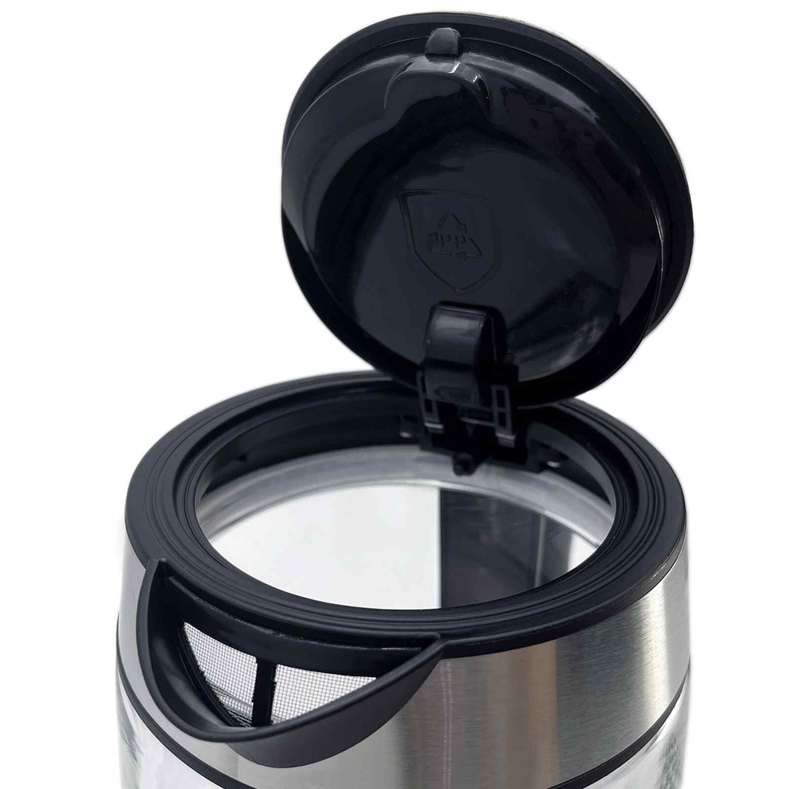 MORRIES Kettle (1.7l) - Glass MS-8080GK-image 2