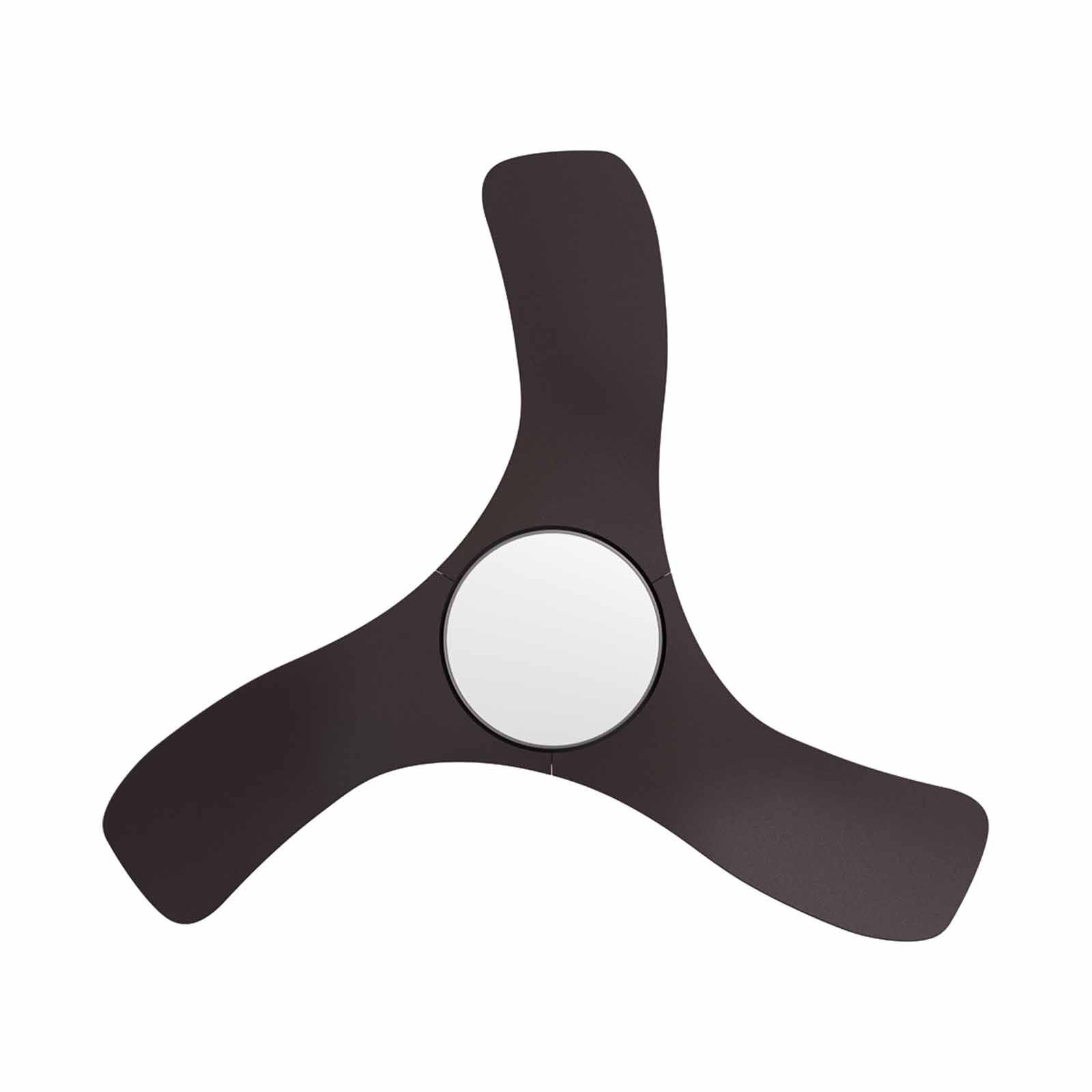 KDK 40 In Dc Ceiling Fan With Light (brown) F40GP (BR)-image 3