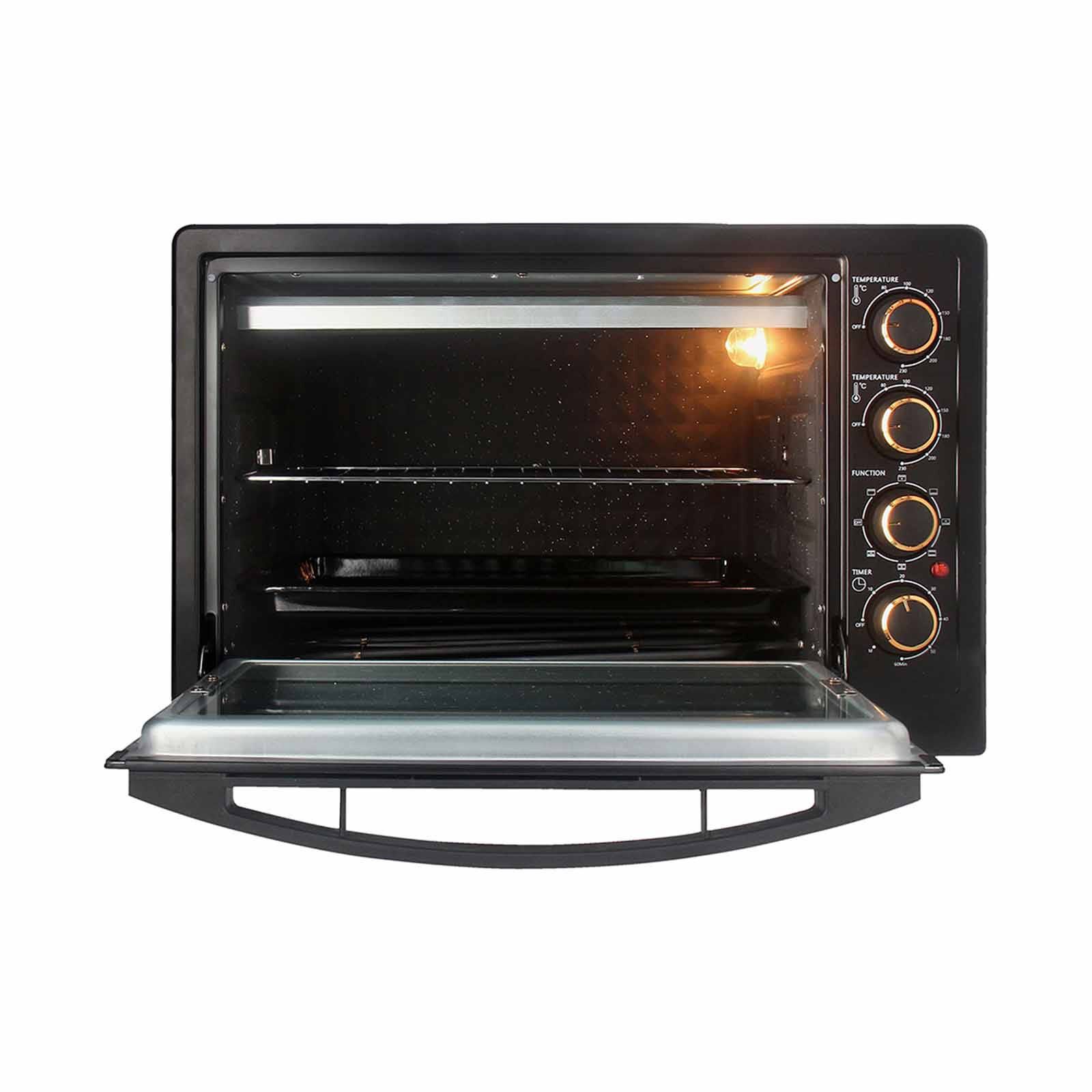 JOGEN 45l Self Cleaning Convection Oven (2500w) - Black EO 2500SBK-image 2