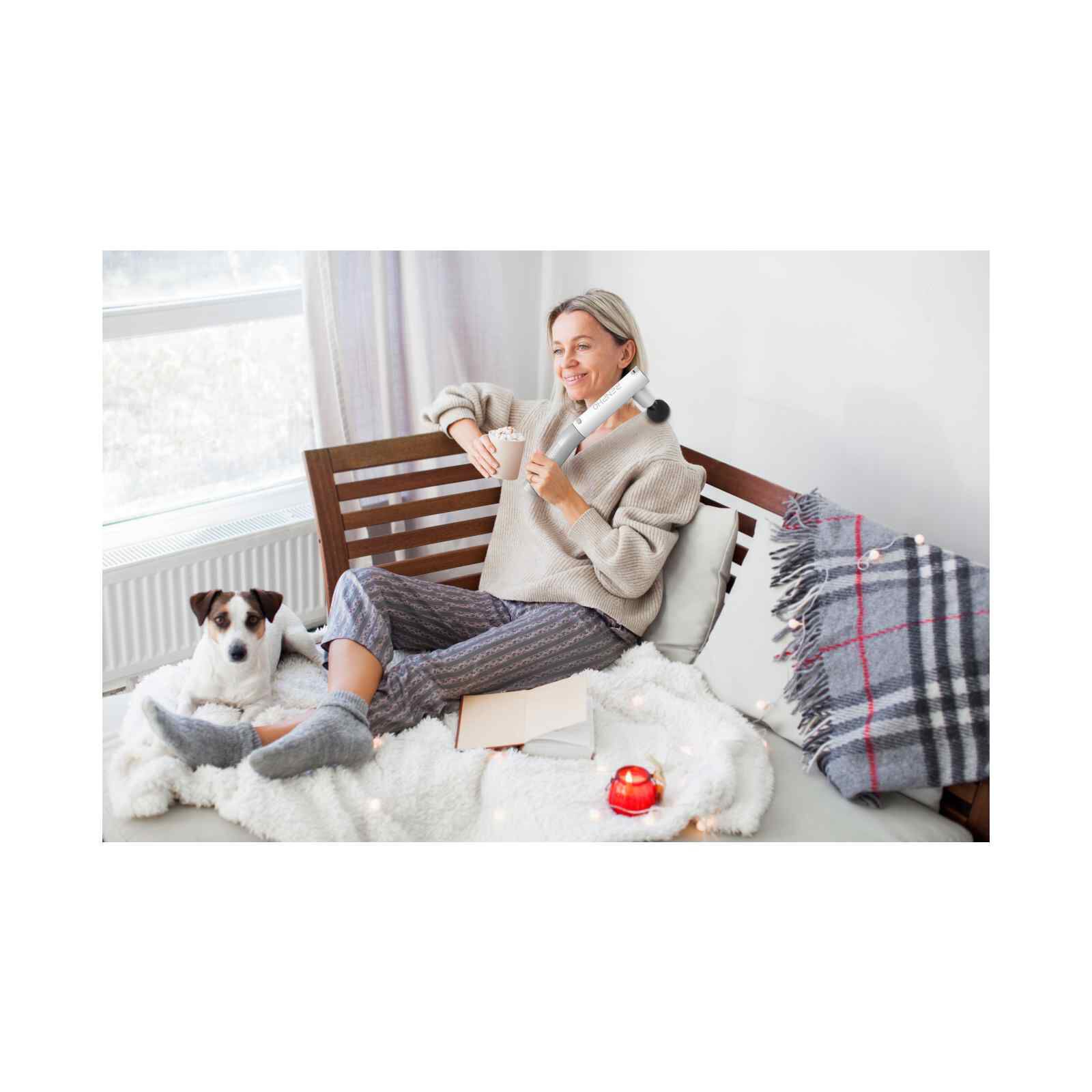 RENPHO Detach And Extend Massage Gun - White R-C004-WH-image 11