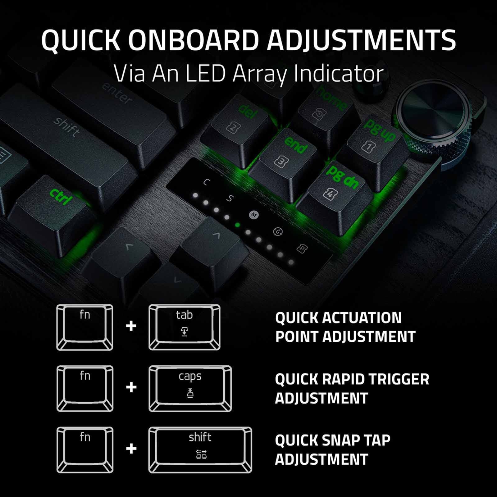 RAZER Huntsman V3 Pro Tenkeyless 8khz - Analog Optical Esports Keyboard - Niko Edition - Us Layout - Frml RZ03-05521500-R3M1-image 5