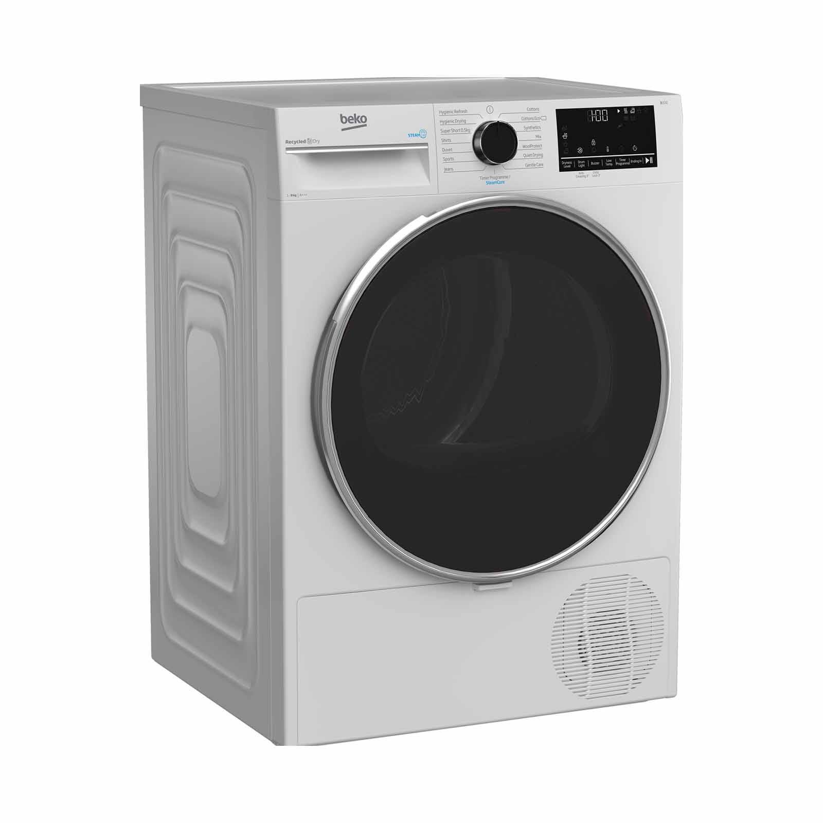 BEKO Heat Pump Dryer (8kg) B3T4824DW-image 1