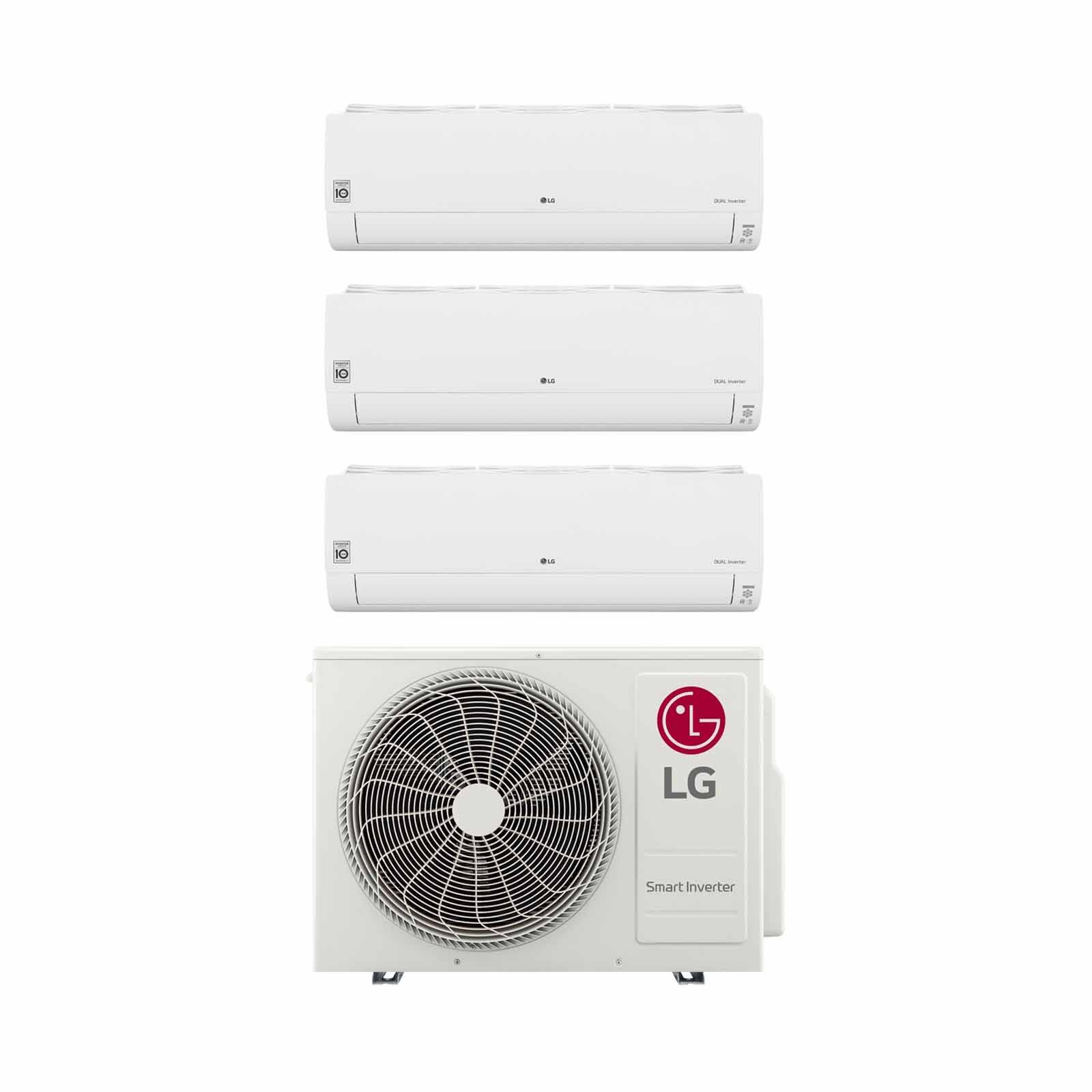 LG Lg 28k Condenser New Alpha+ System 3 (9000btu X 2, 18000btu X 1) Z3UQ28GFA1 + ZMNQ09GSJB0 X 2 /ZMNQ18GSJB0