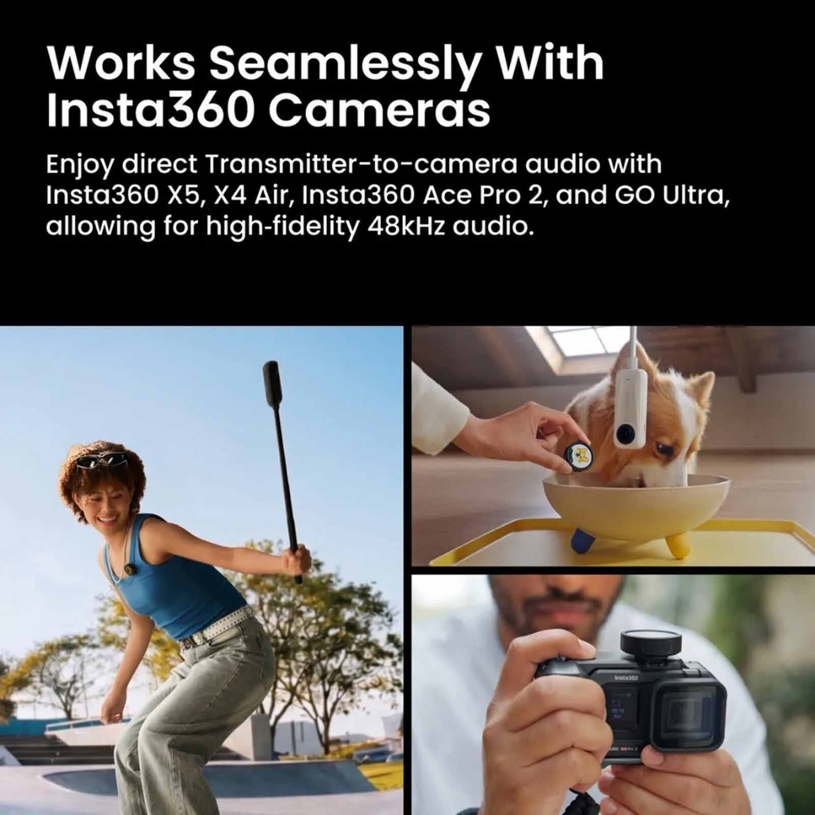INSTA360 Mic Pro (2tx + 1rx) MIC PRO01-image 11