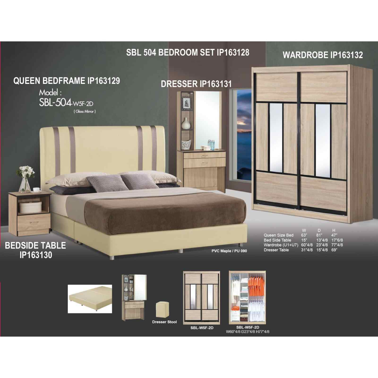 SMARTBOX Bedroom Set SBL 504-image null