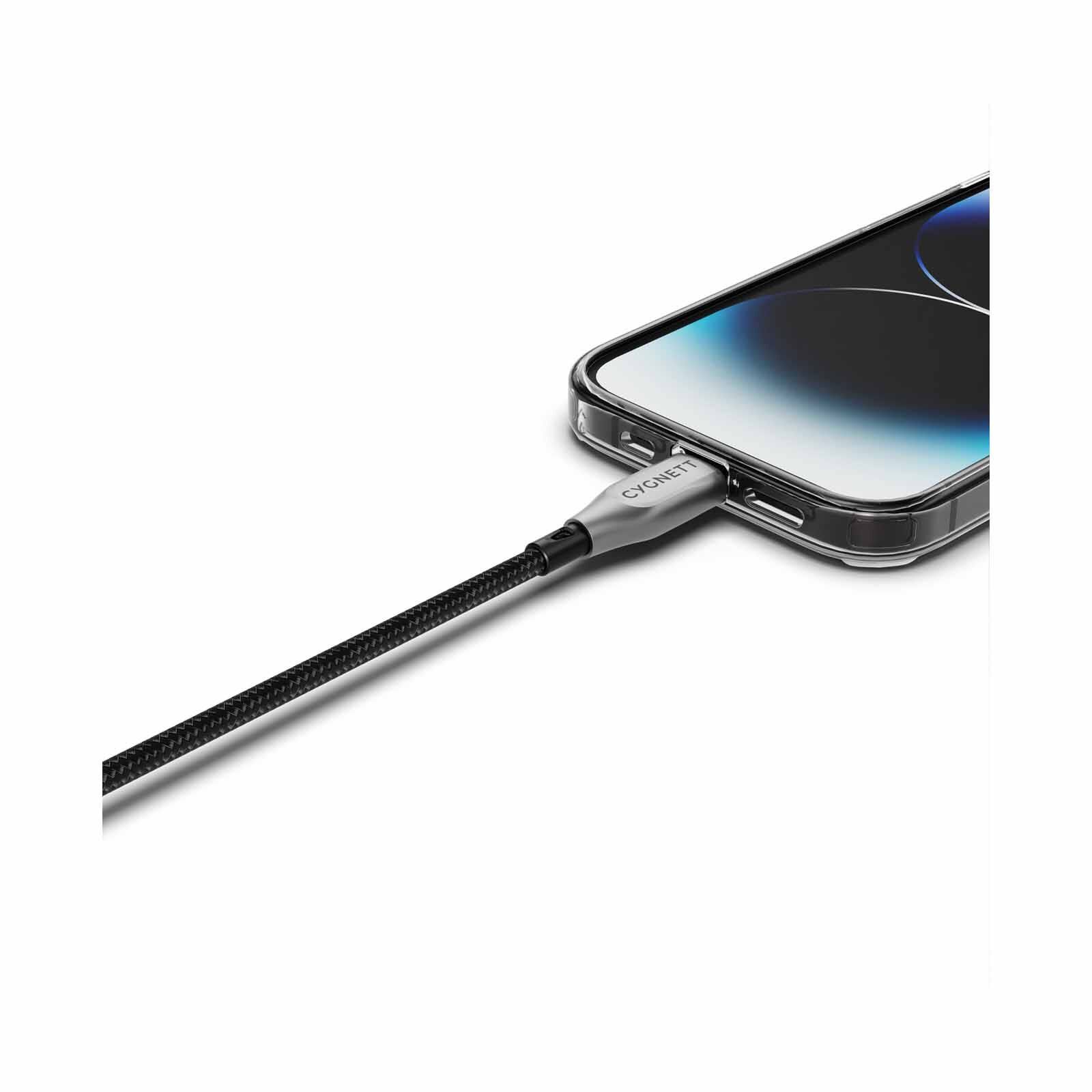 CYGNETT Armoured Lightning To Usb-c Cable - Black 50cm CY4666PCCCL-image 5