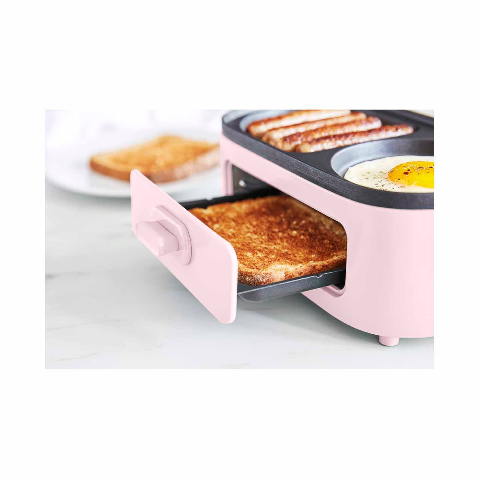 GREENPAN Greenchef 3-in-1 Breakfast Maker &ndash; Pink GCBM047433-image 2