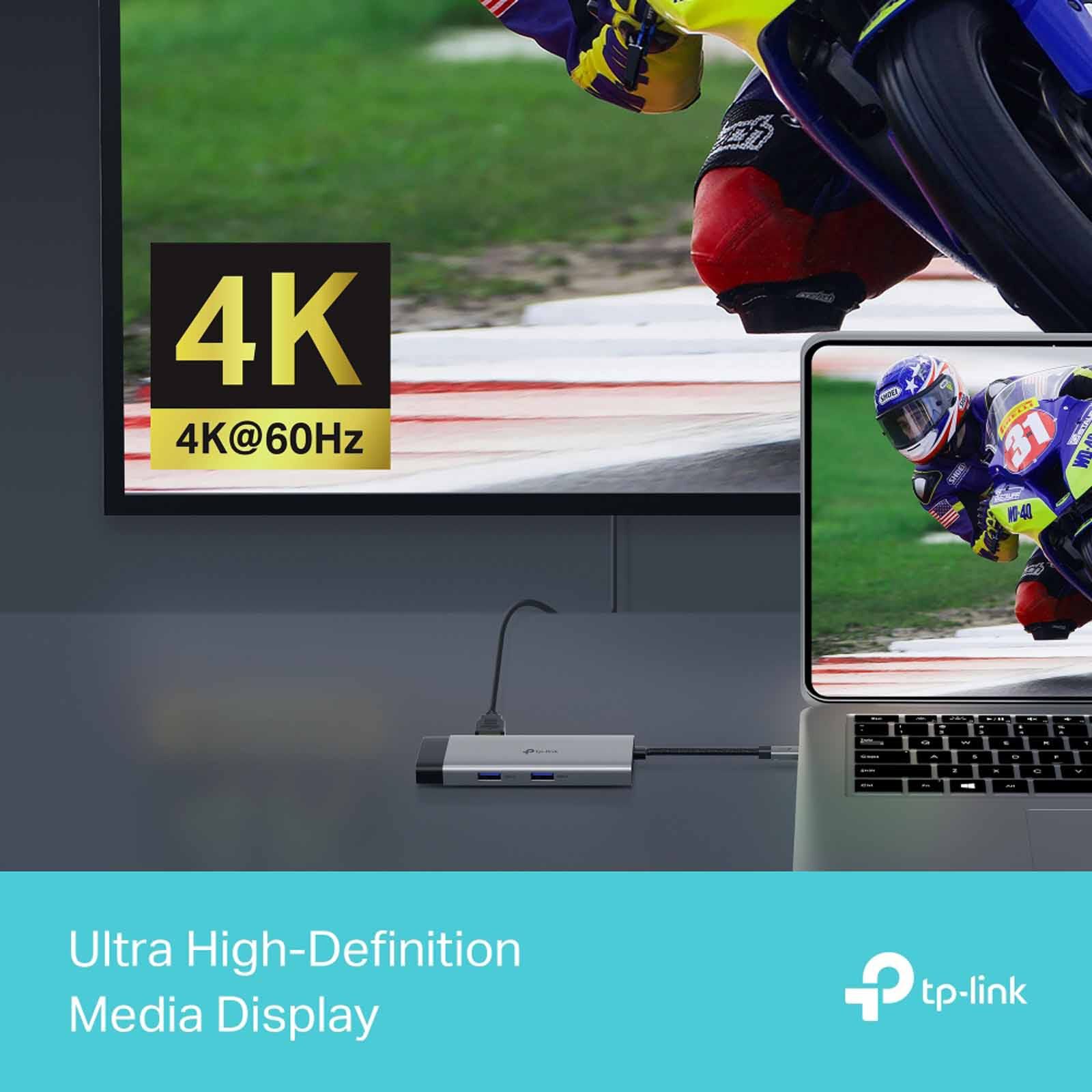 TP LINK Usb Type-c 6-port Hub TPL-UH6120C-image 2