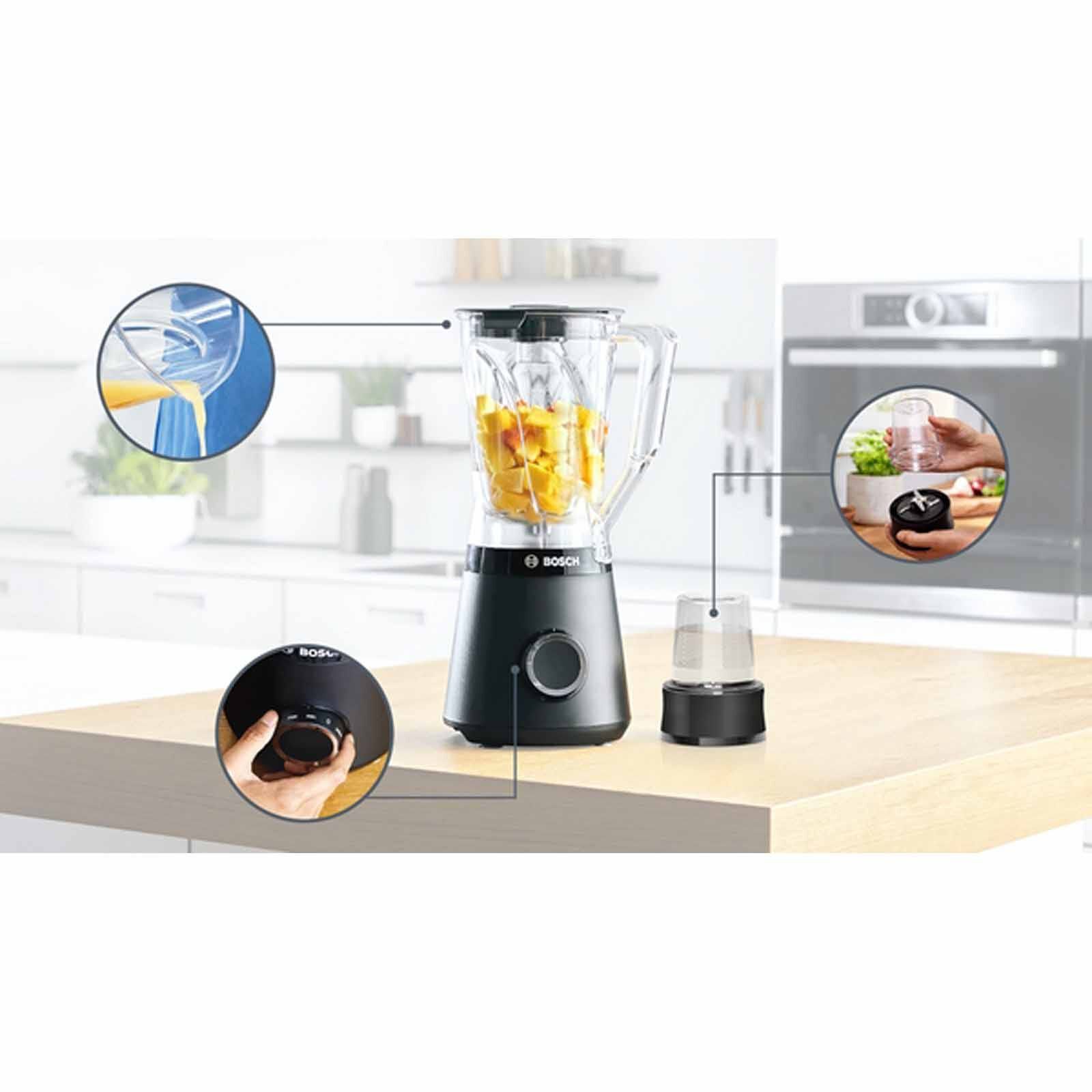 BOSCH Blender - 1200w (black) MMB6145BG-image 4