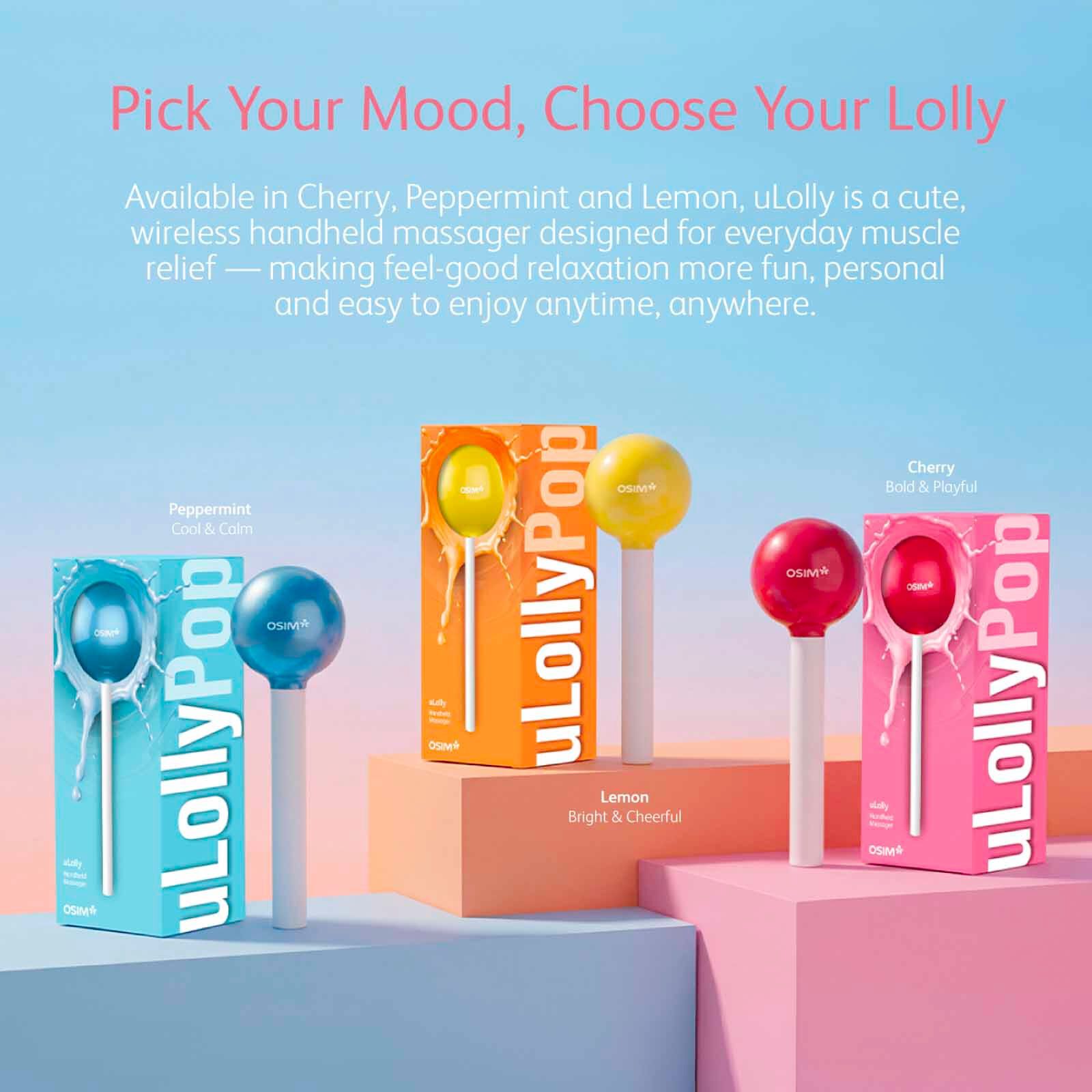 OSIM Ulolly Handheld Massager - Peppermint OS-2264-BL-image 5