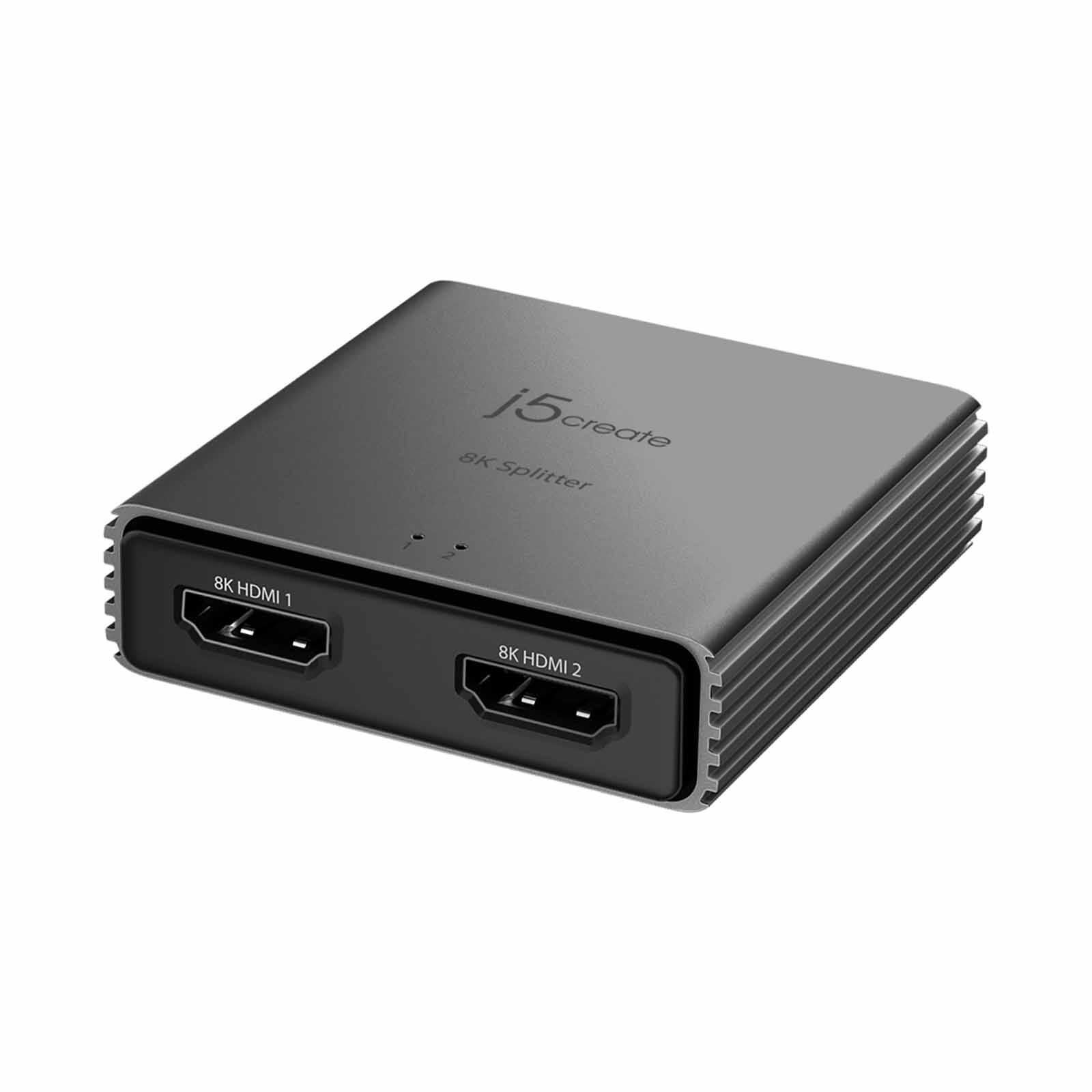 J5CREATE 8k Hdmi 2.1 2-way Splitter JDSH812-image 3