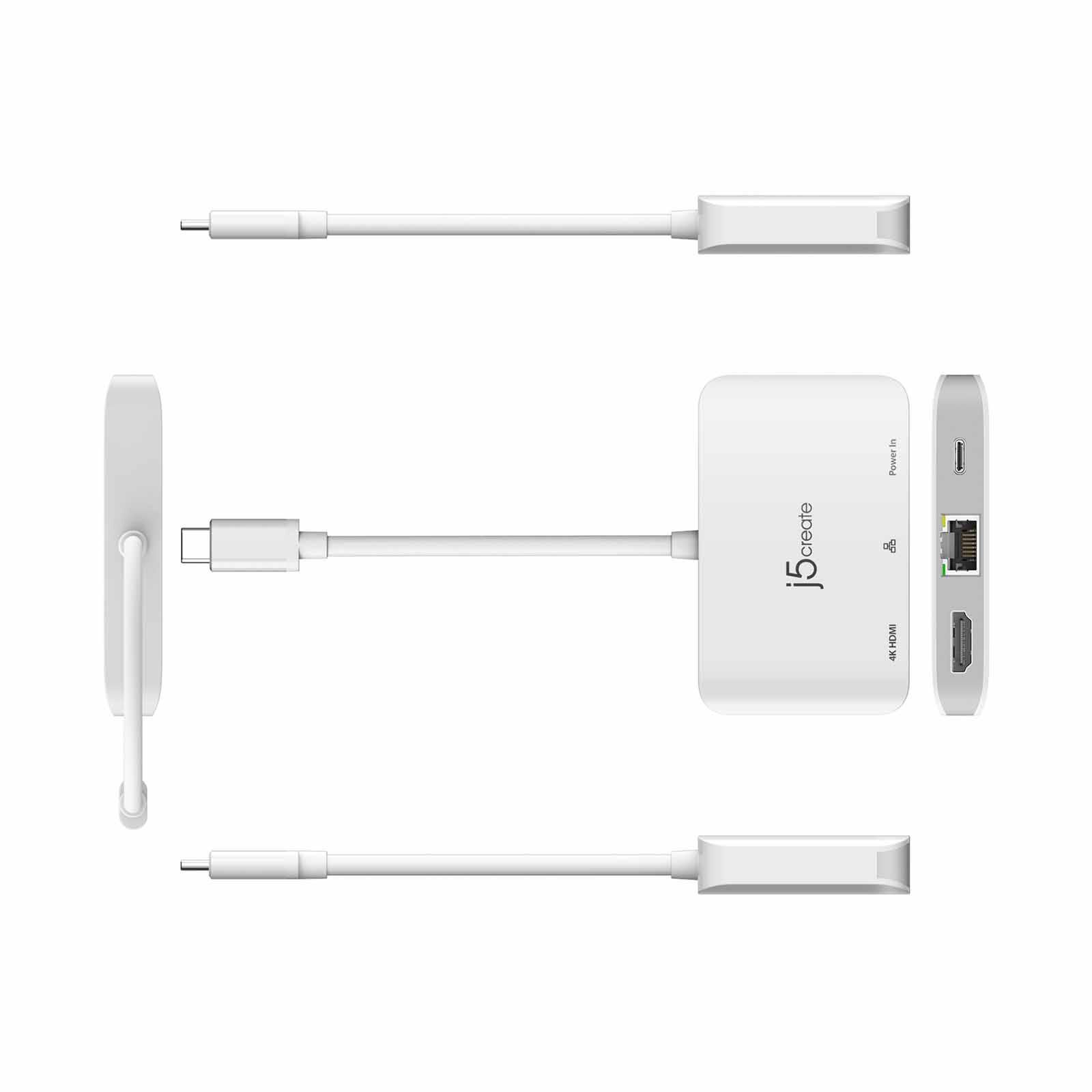 J5CREATE Usb-c To 4k Hdmi Ethernet Adapter JCA351-image 4
