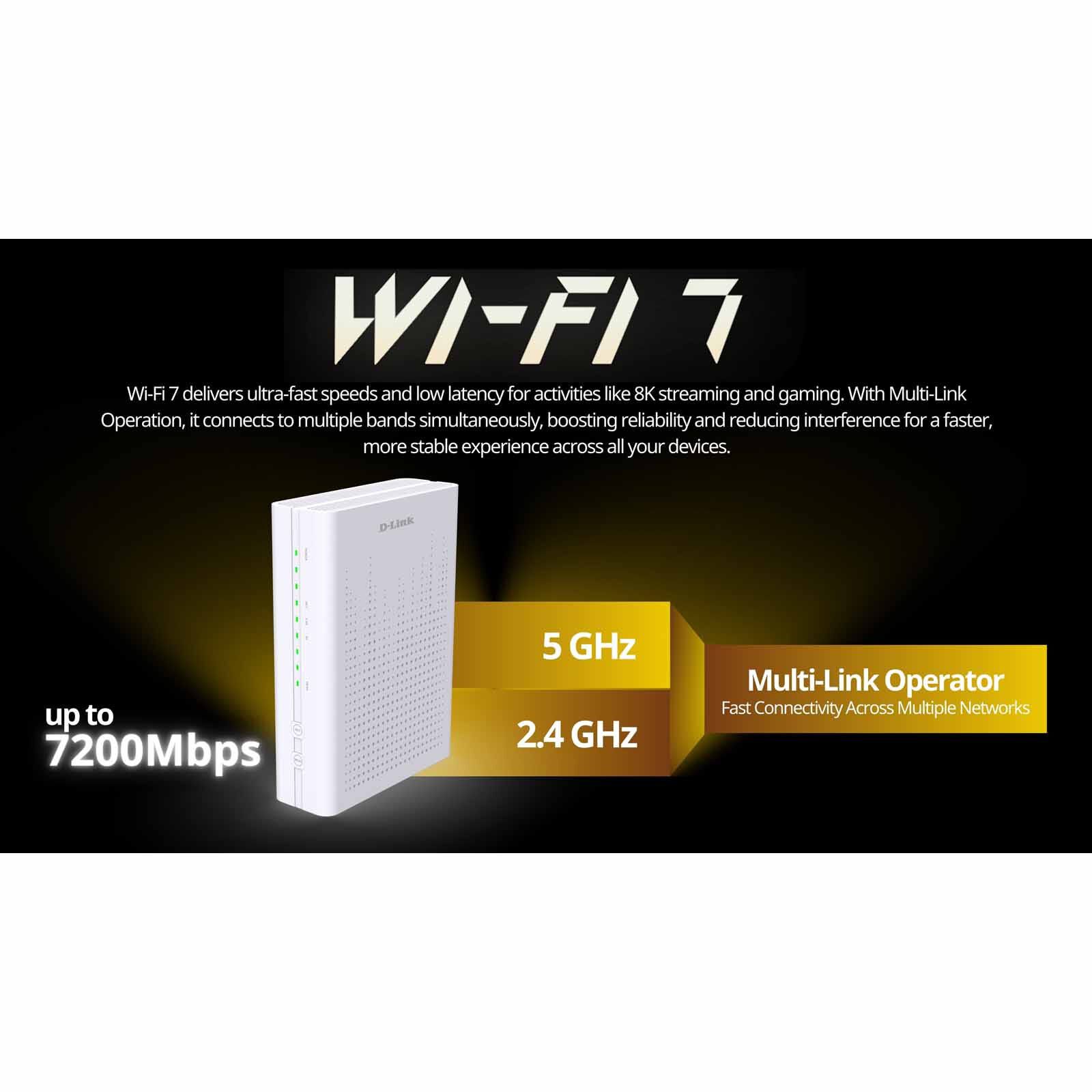 DLINK Wi-fi 7 Dual Band 10g Mesh Router DPN-BE7212GR-image 9